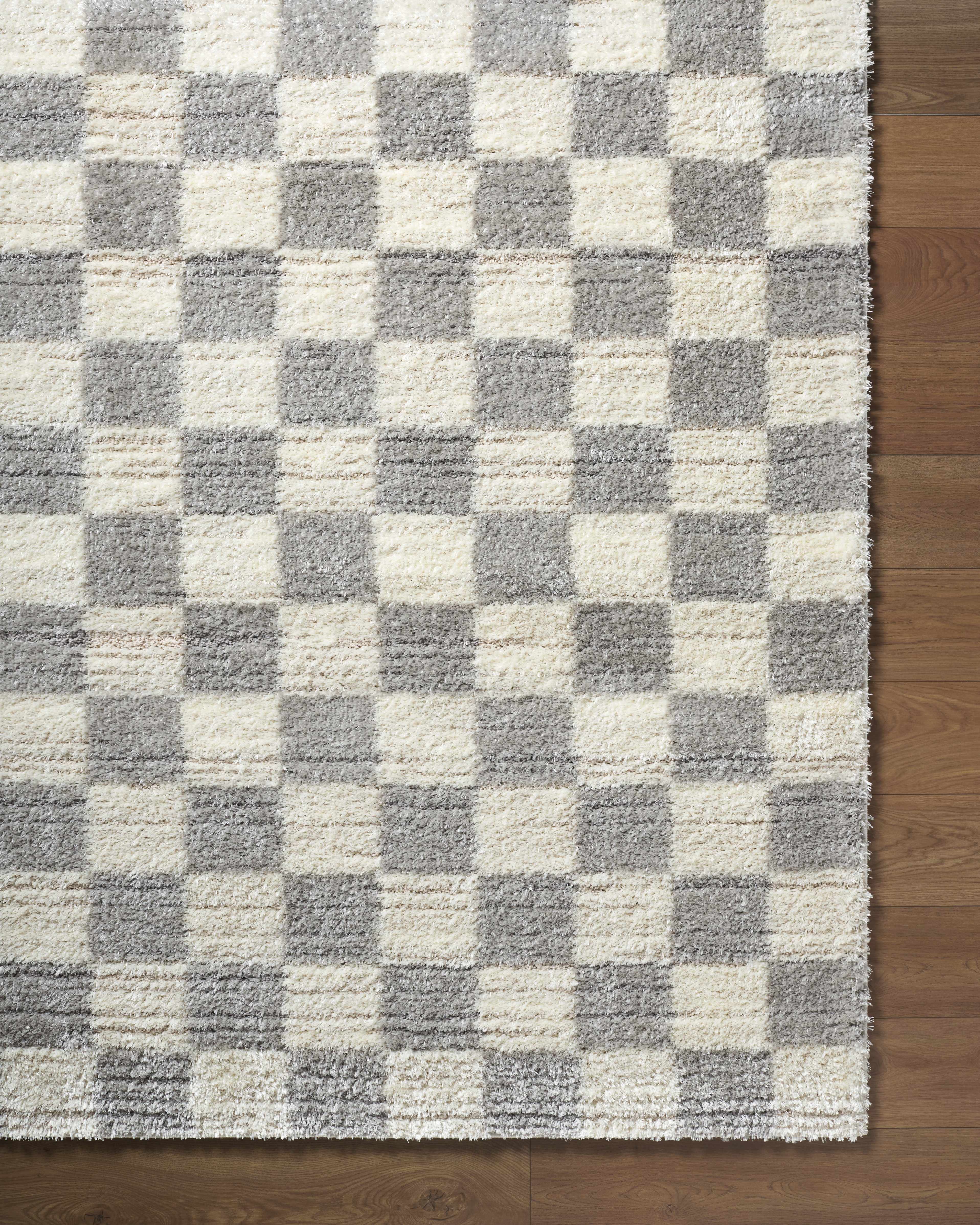 Belita Tan Luxe Shag Area Rug
