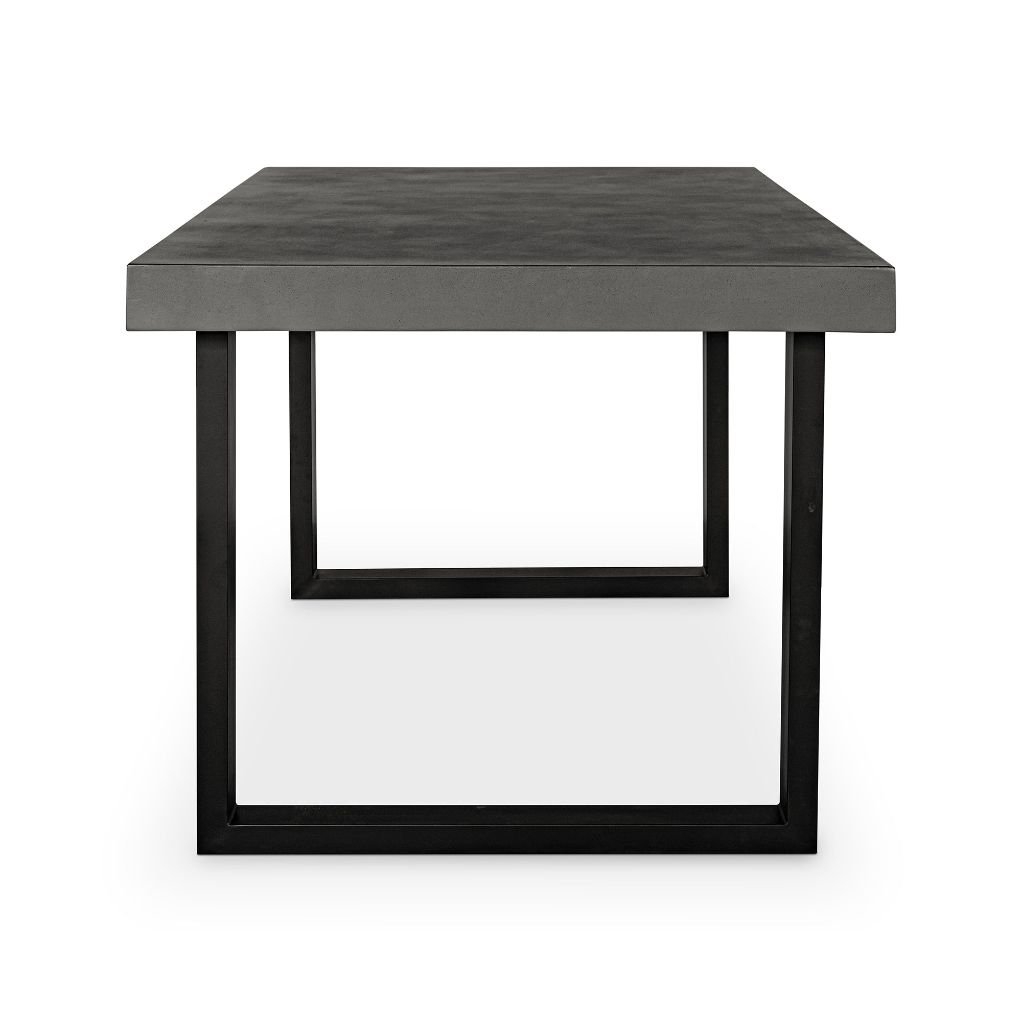 Jedrik Small Outdoor Dining Table Dark Grey - Moes Home