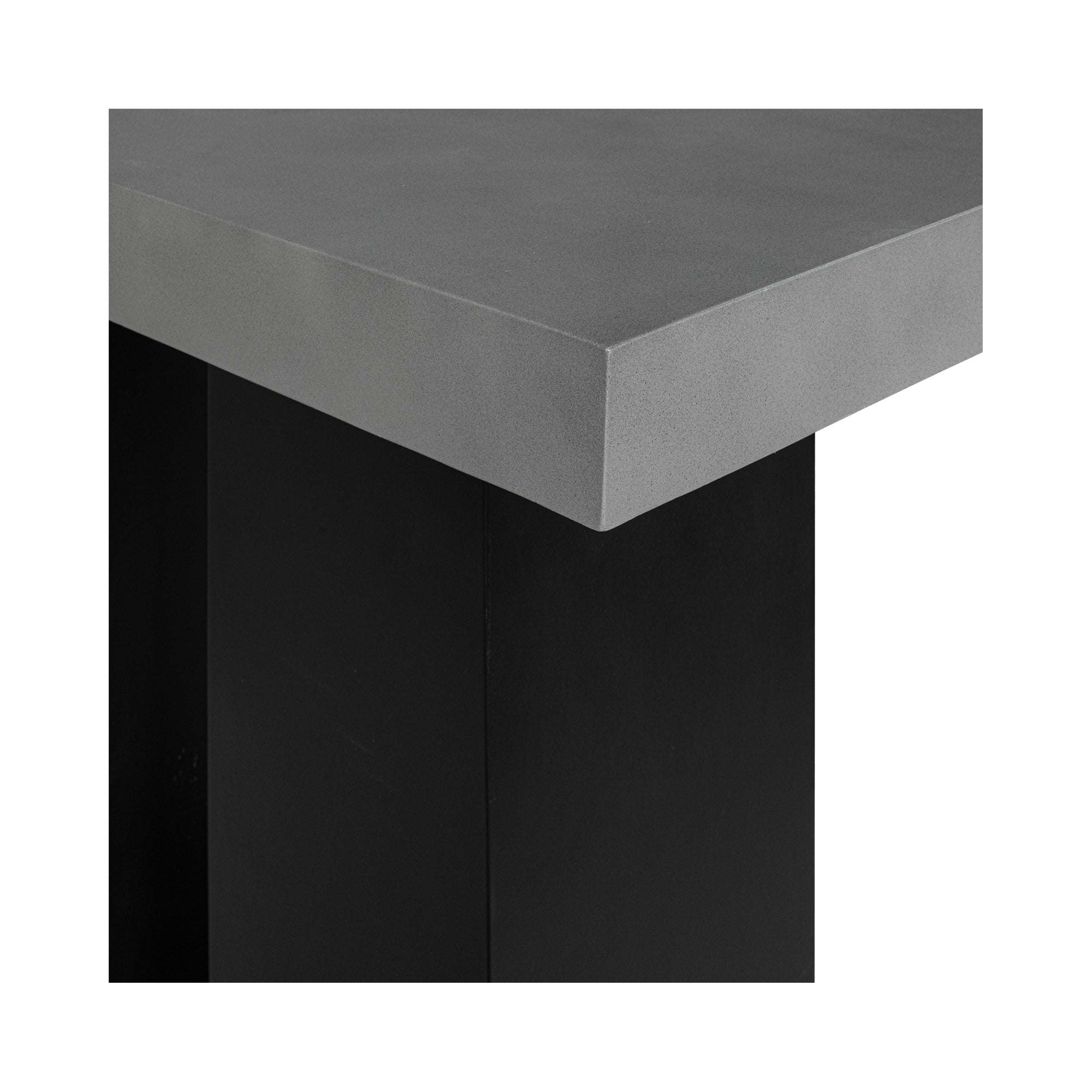 Lithic Outdoor Bar Table Grey - Moes Home