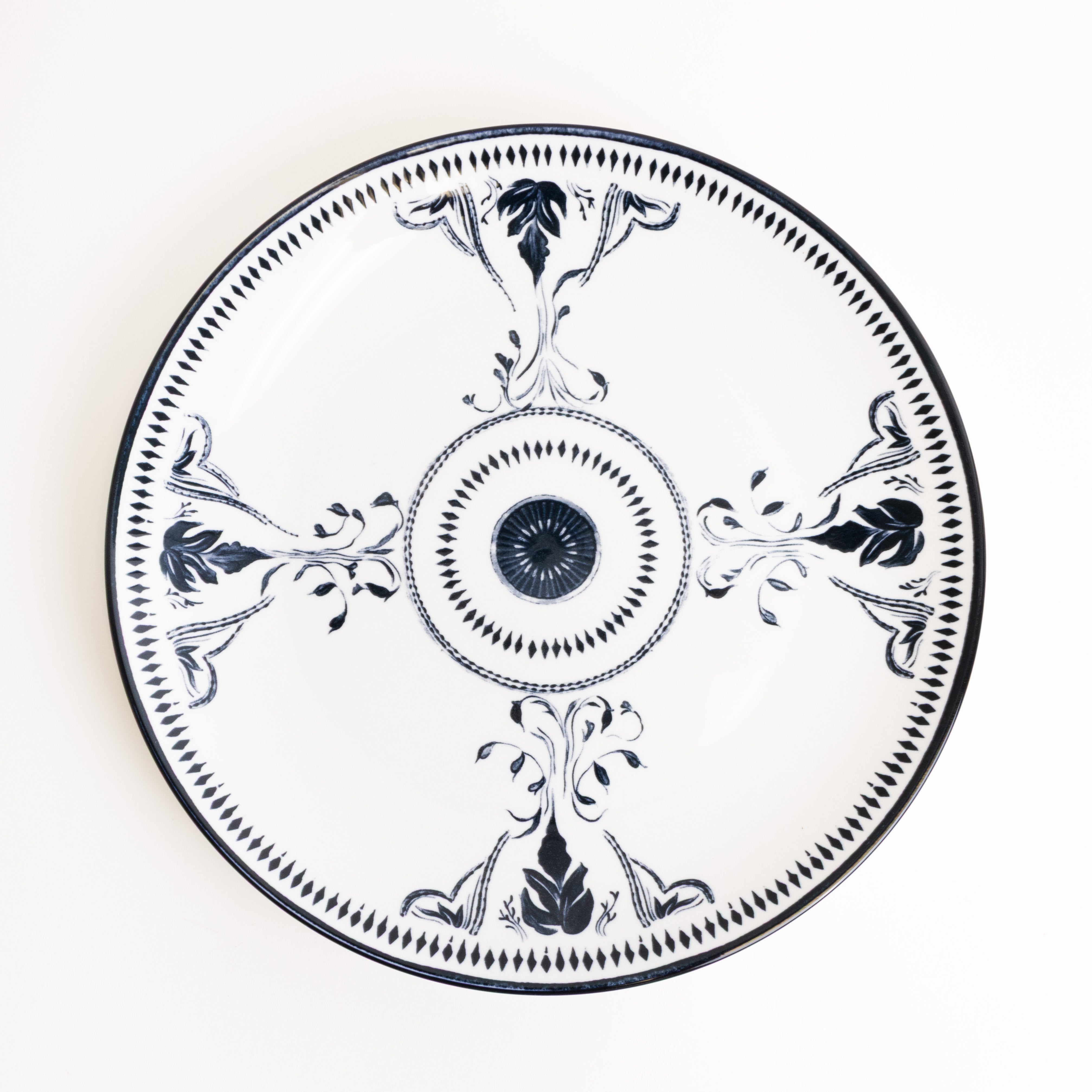 Bruges Porcelain Dinner Plate - Blue