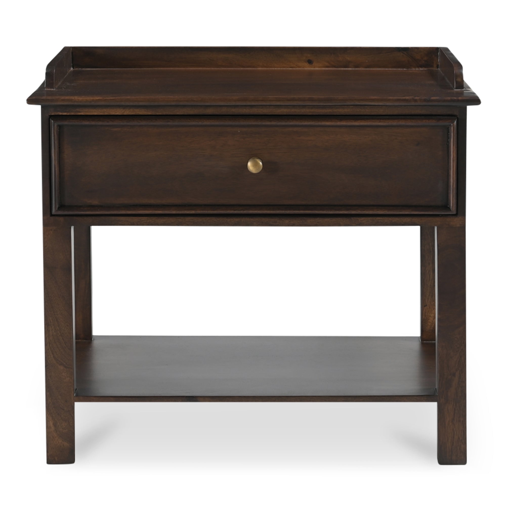 Maeve Nightstand Dark Brown - Moes Home