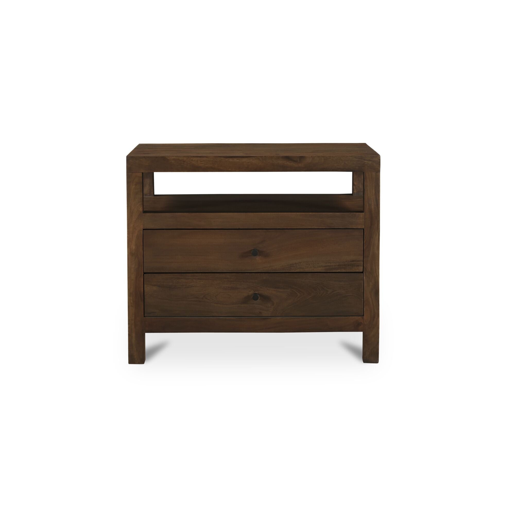 Windsor Nightstand Dark Brown - Moes Home