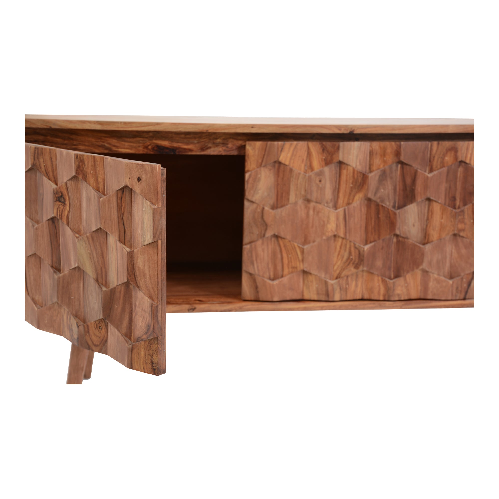 O2 TV Cabinet Natural - Moes Home