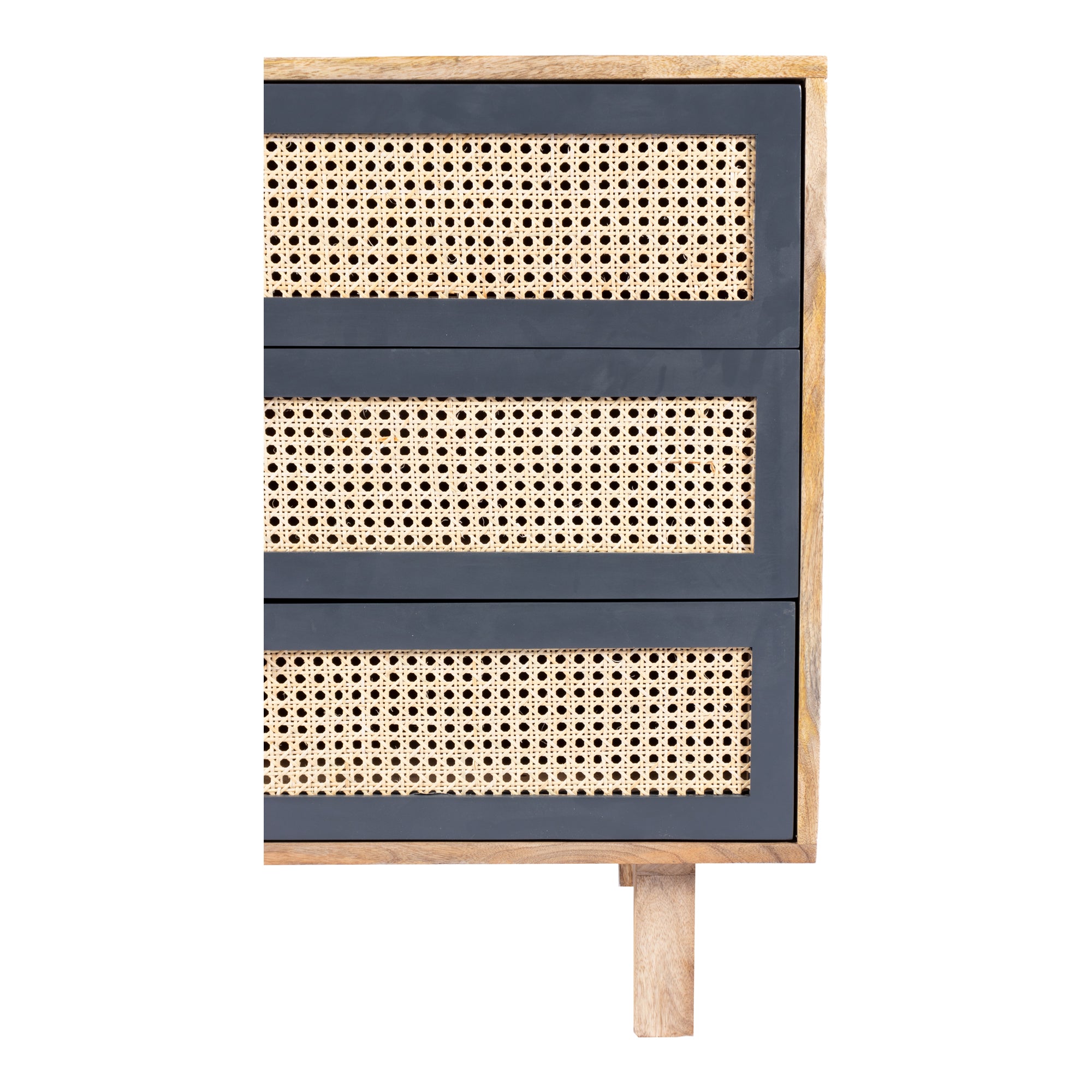 Ashton 3 Drawer Chest Natural - Moes Home