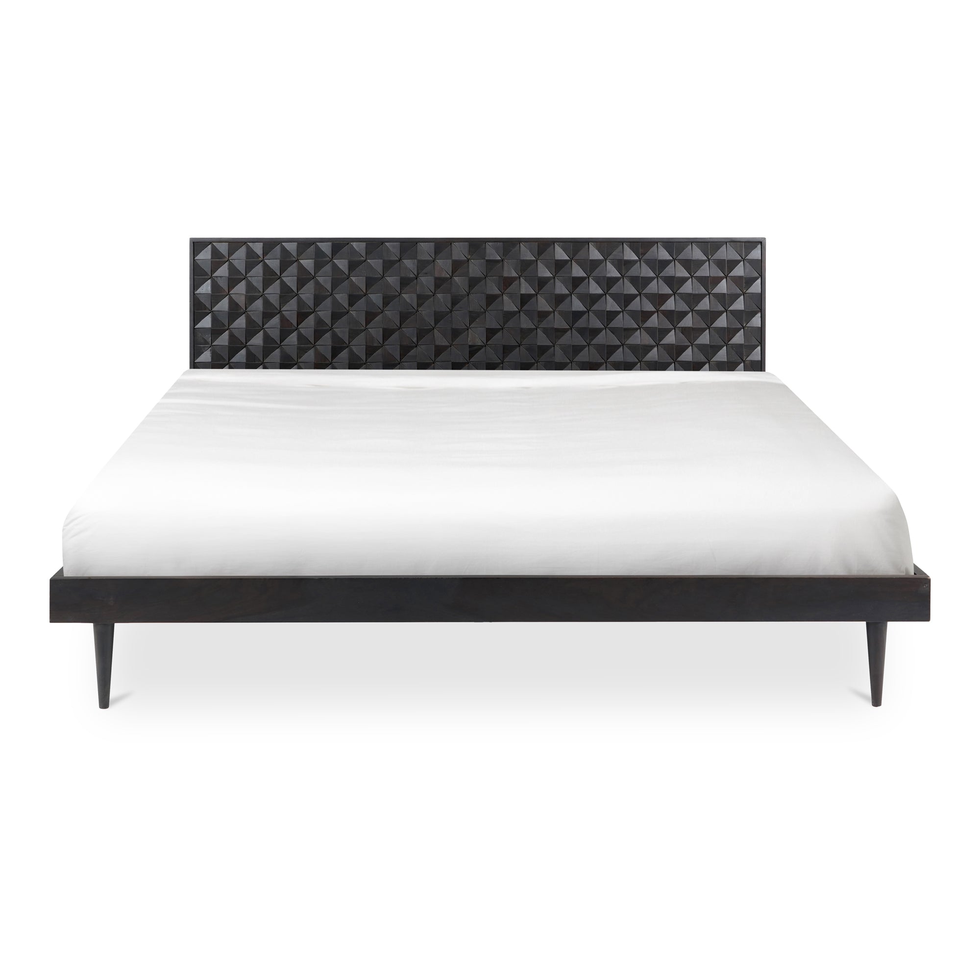 Pablo Queen Bed Black - Moes Home