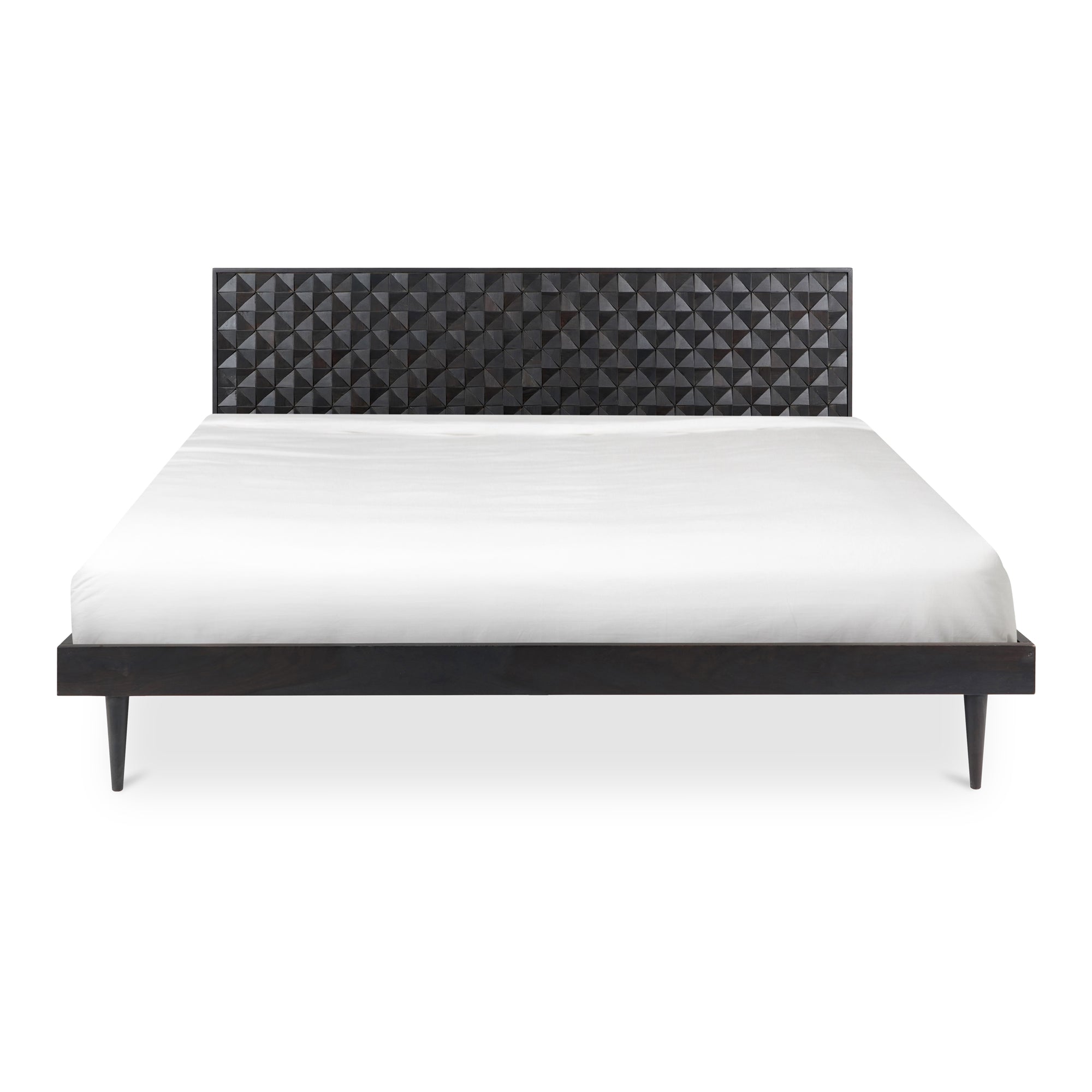 Pablo King Bed Black - Moes Home