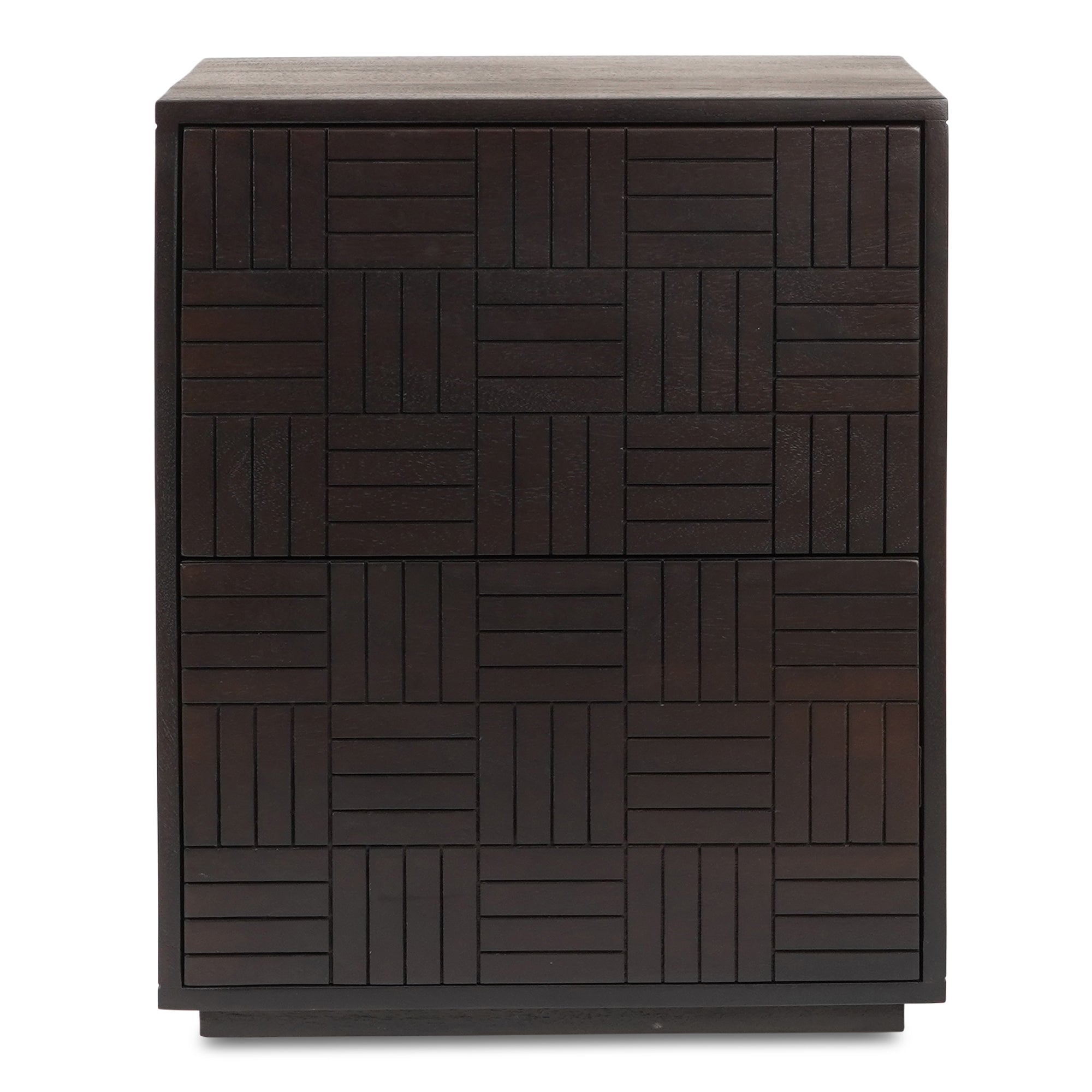 Denman Nightstand Dark Brown - Moes Home