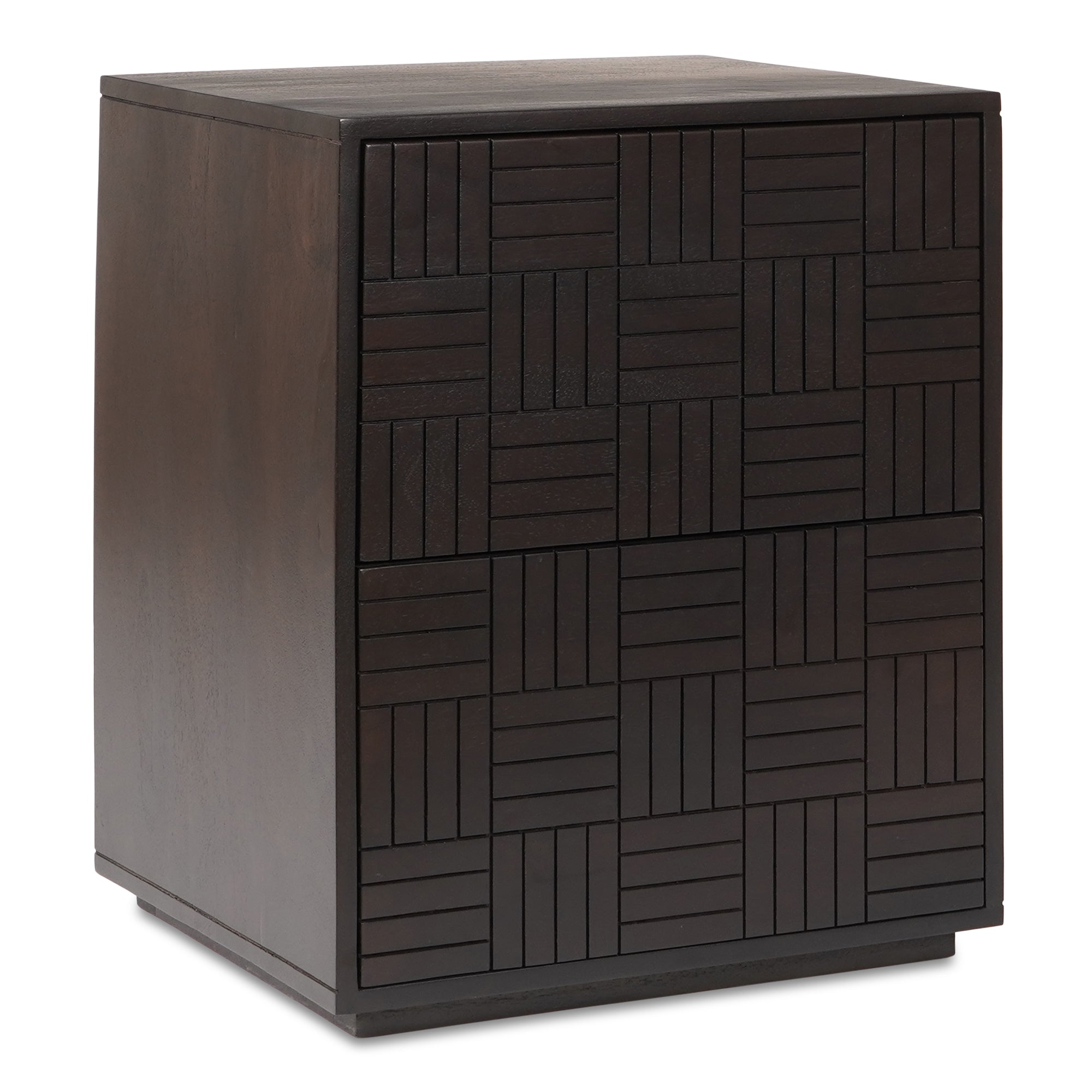 Denman Nightstand Dark Brown - Moes Home