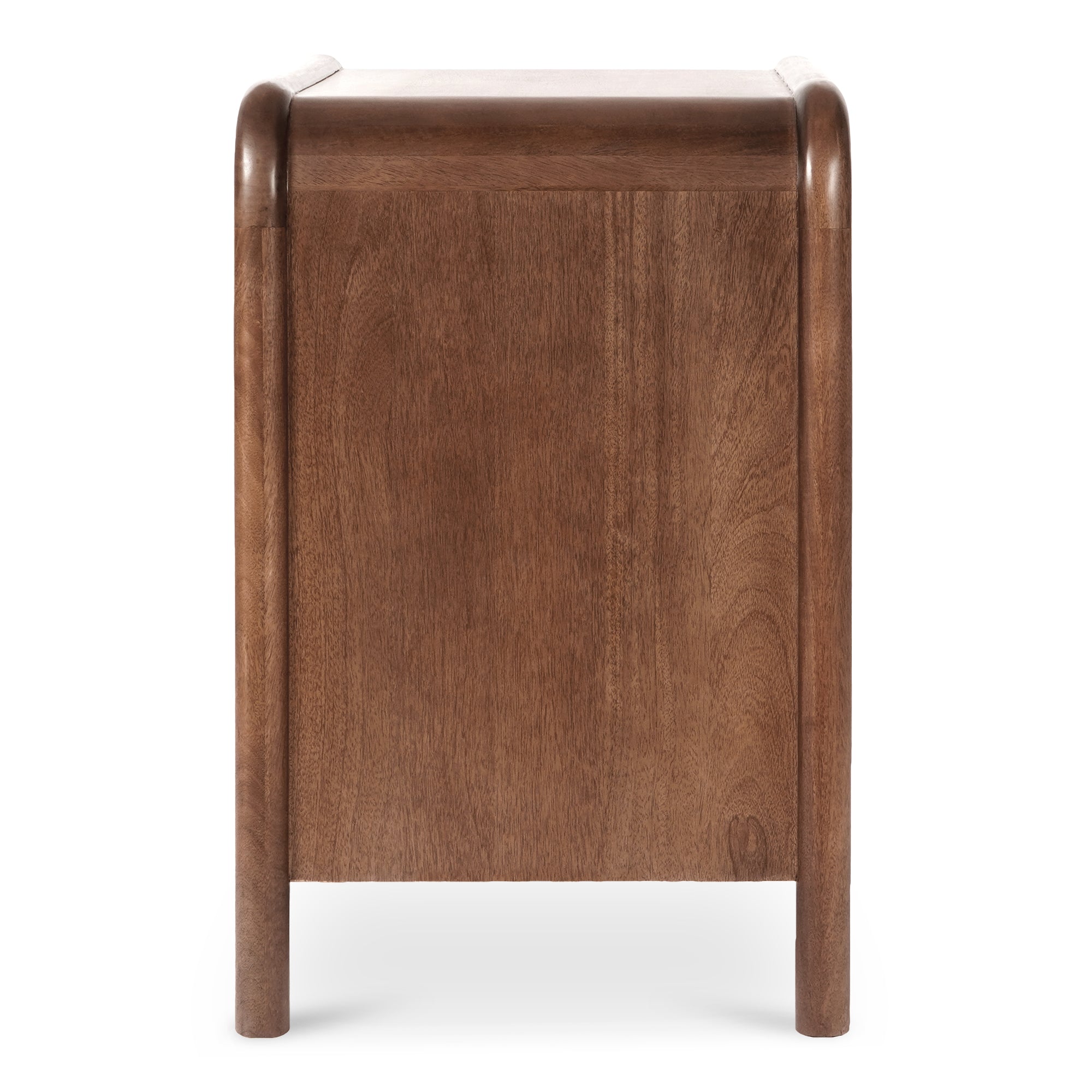 Rye 3 Drawer Nightstand Warm Brown - Moes Home