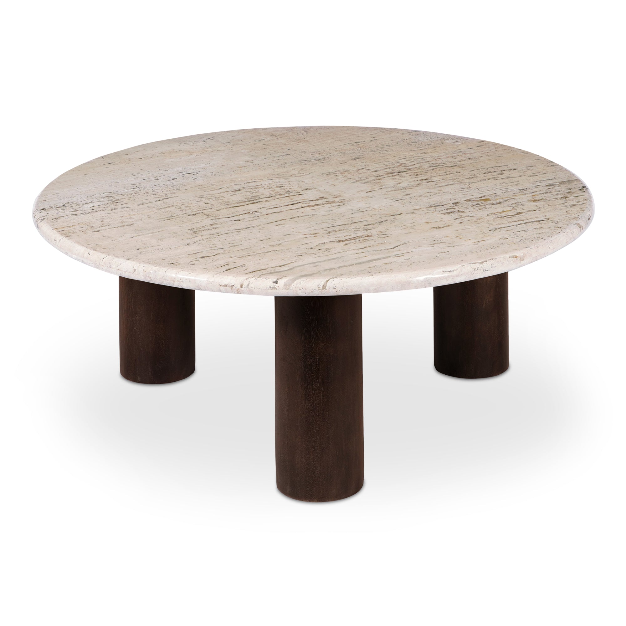 Landon Coffee Table Beige Travertine - Moes Home
