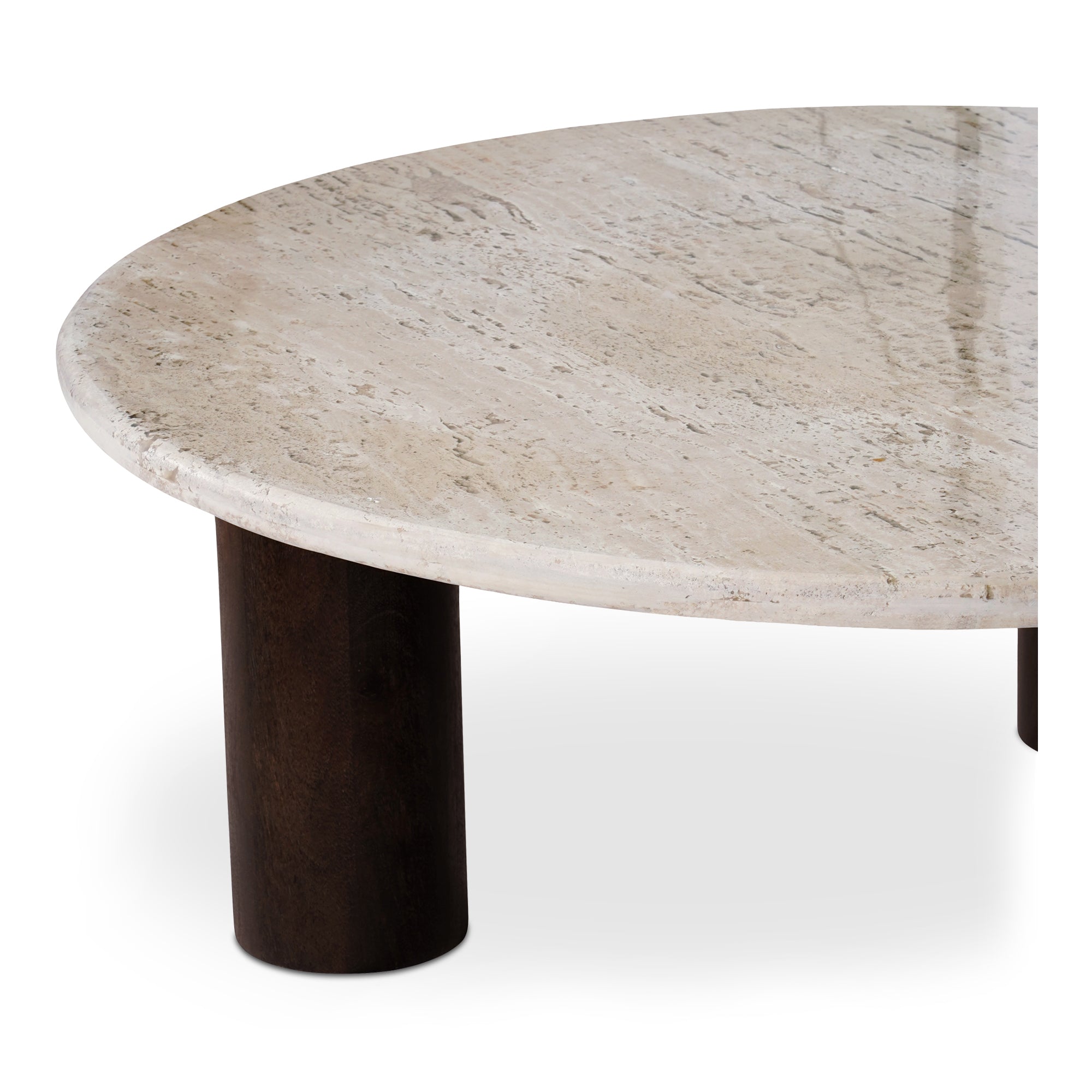 Landon Coffee Table Beige Travertine - Moes Home