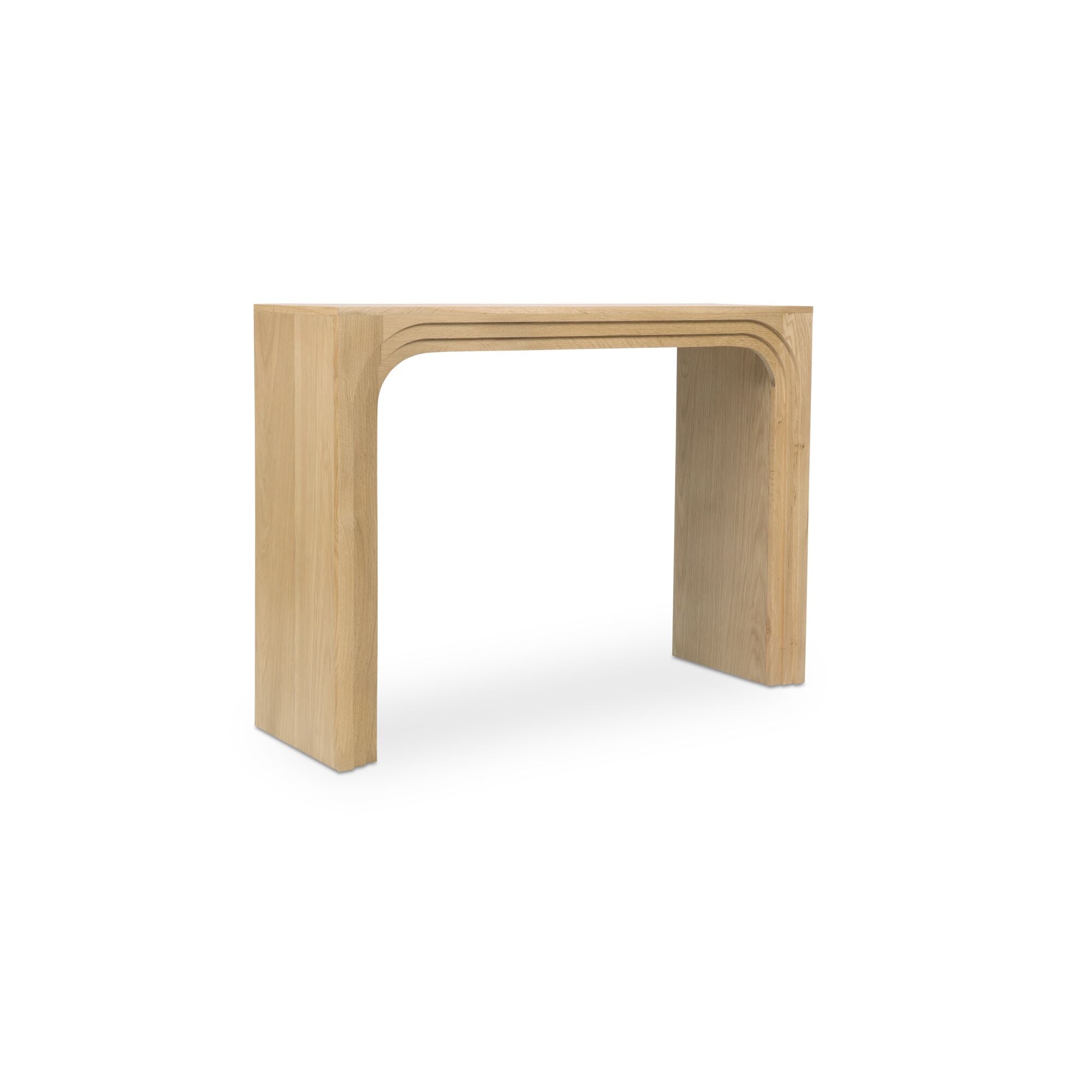 Berkley Console Table Natural - Moes Home