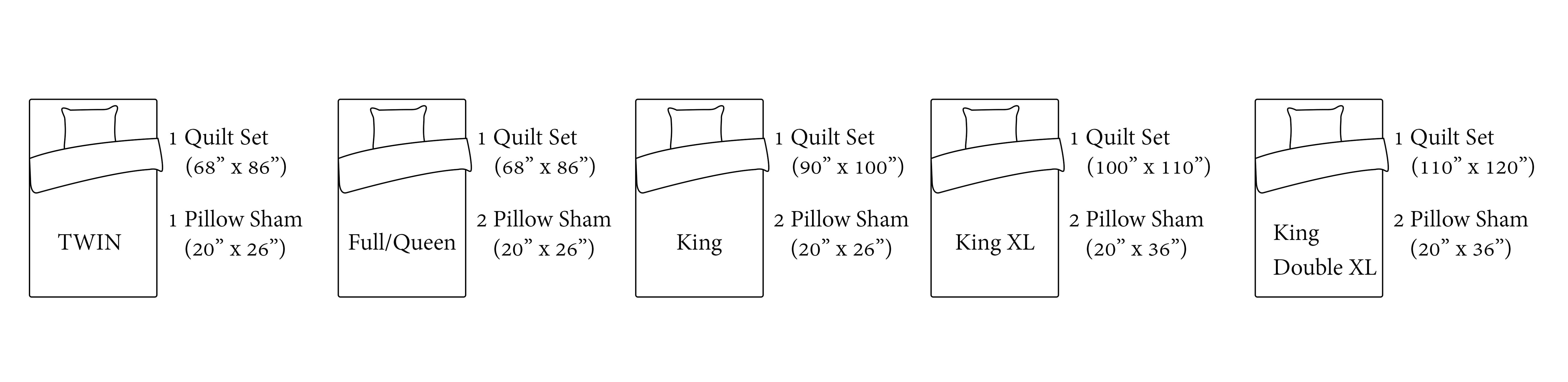 3-Piece Green Cotton Blend Reversible Quilt Set