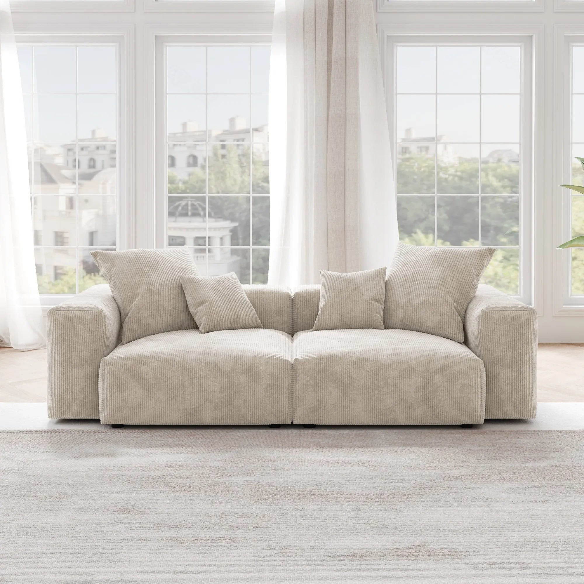 ModLuxe Modern Modular Sectional