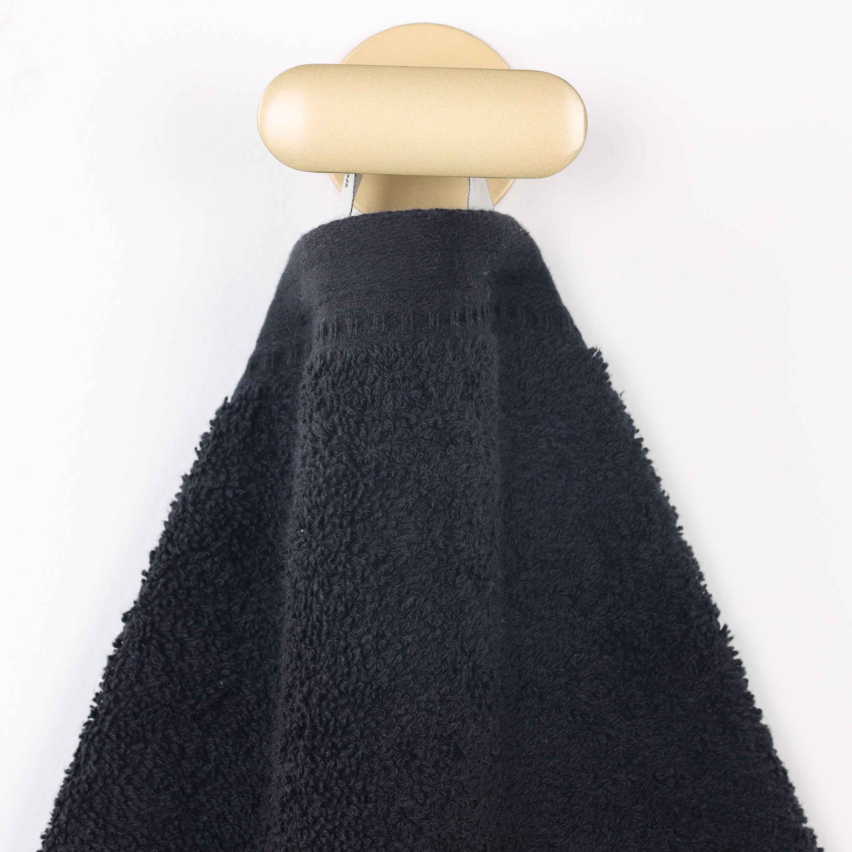 Honeycomb Textured Waffle Border Cotton Bath Towels, Set of 4 - Bath Towel by Superior Brand