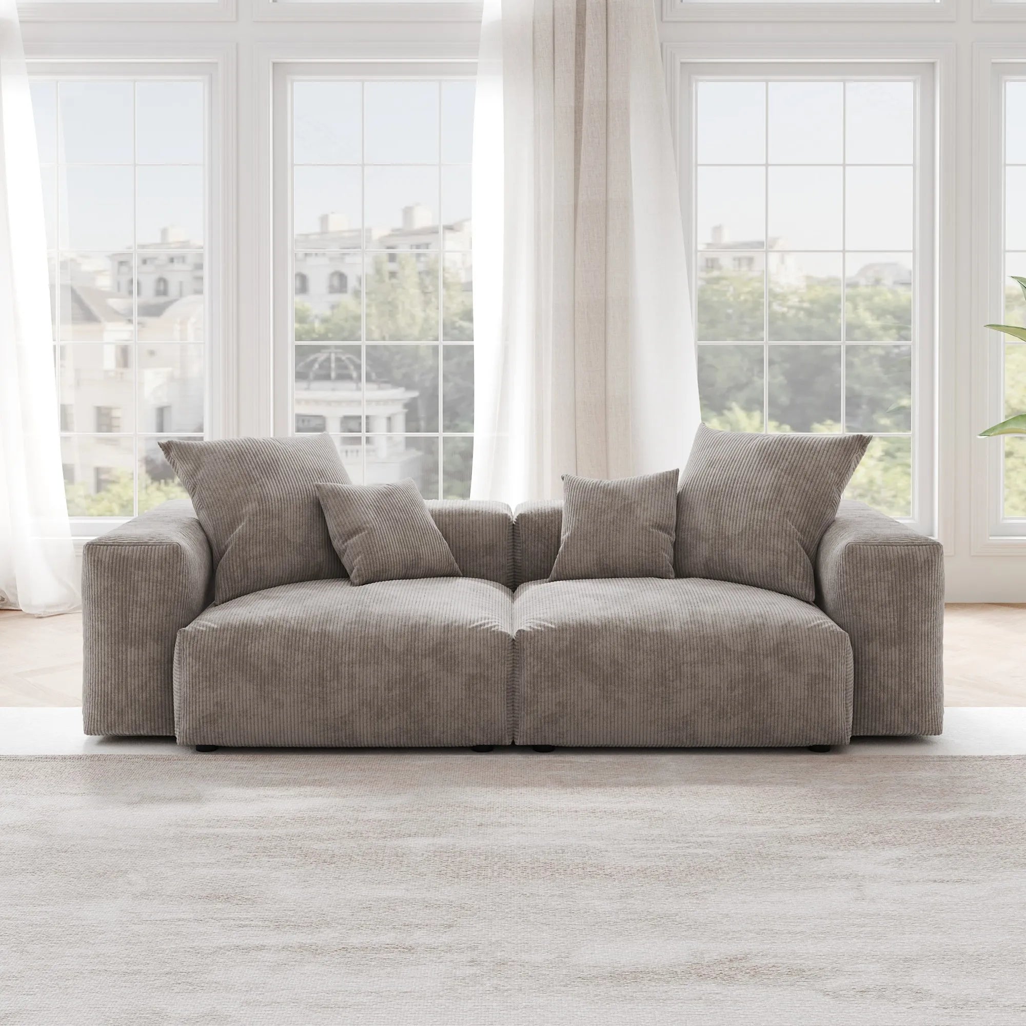ModLuxe Modern Modular Sectional