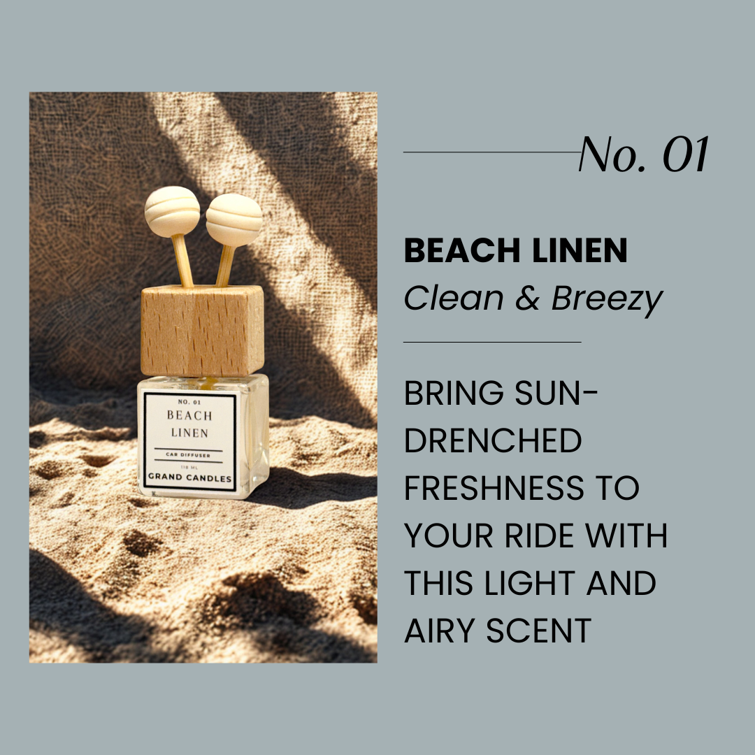 Beach Linen Car Diffuser