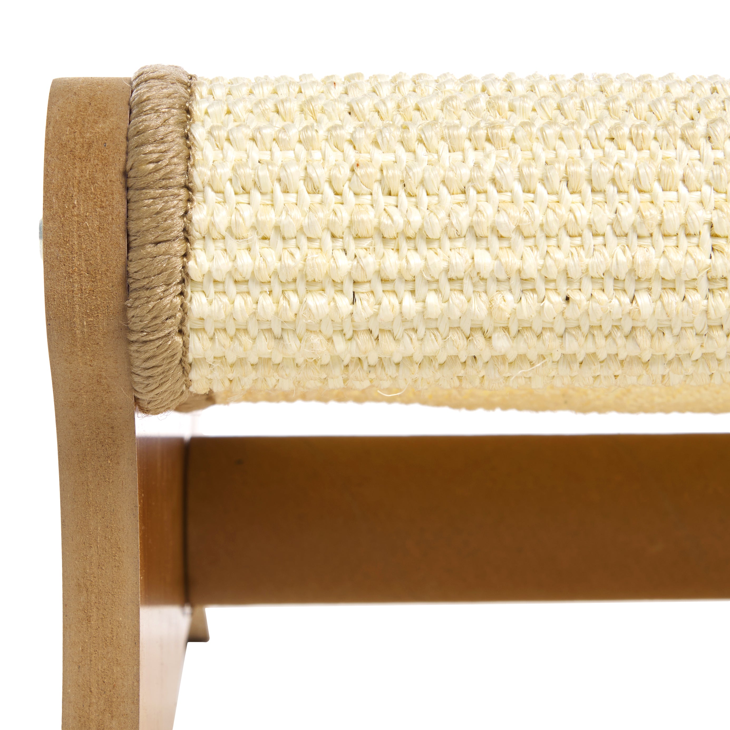 CAT SCRATCH LOUNGER 501 SISAL NATURAL IVORY / W15" X L24" X H8''