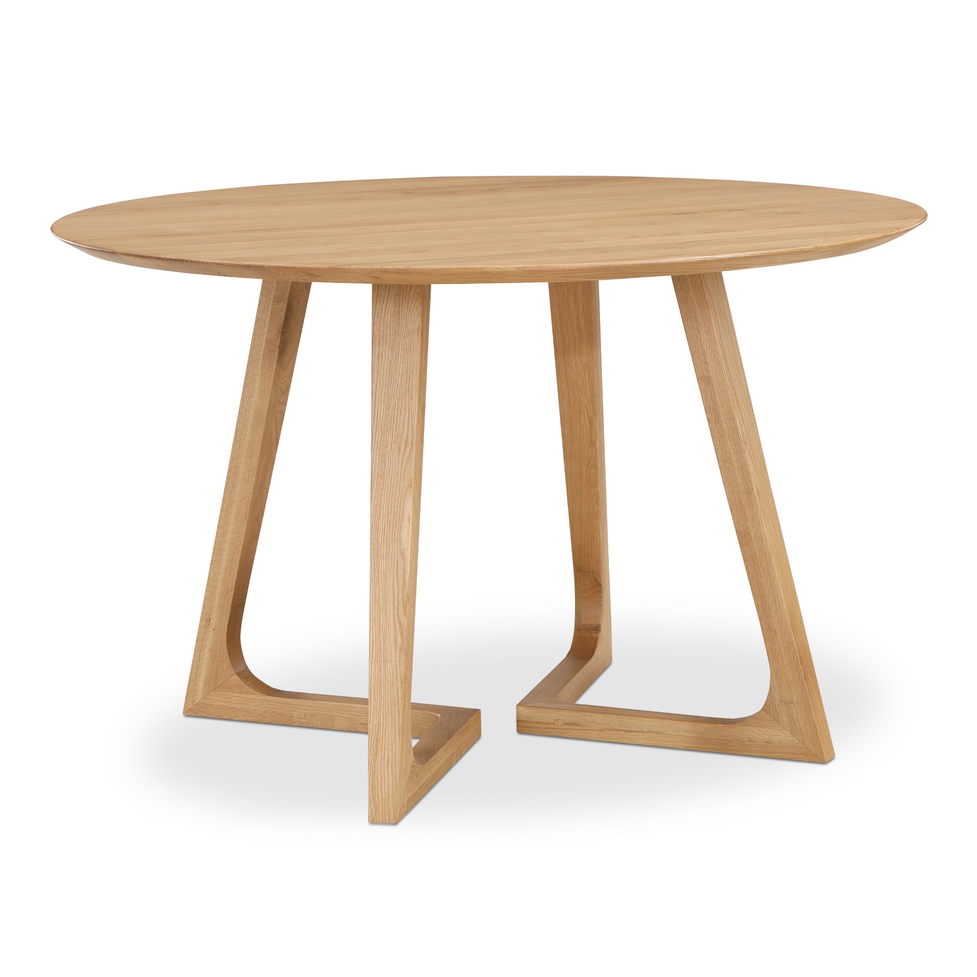 Godenza Round Dining Table Natural Oak