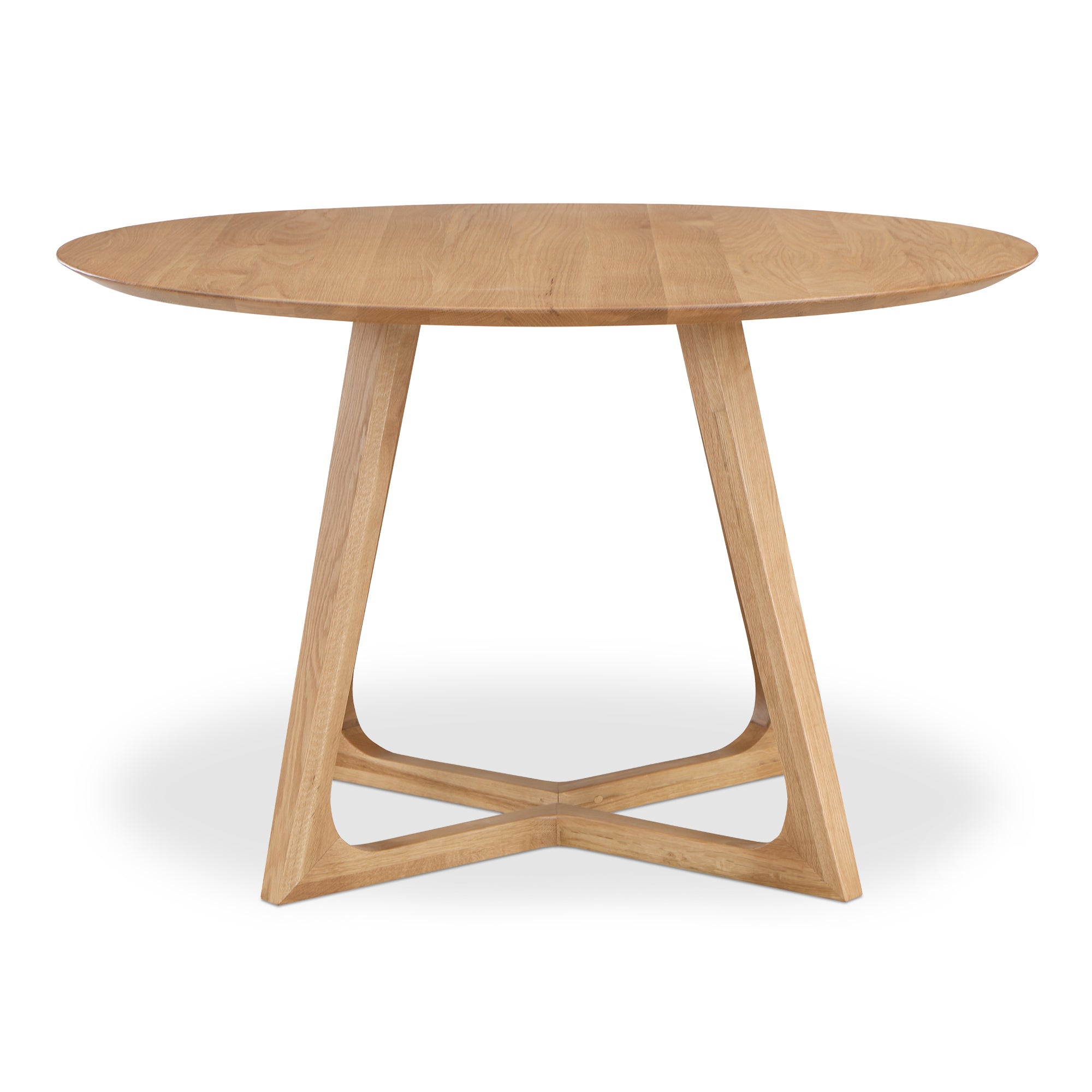 Godenza Round Dining Table Natural Oak