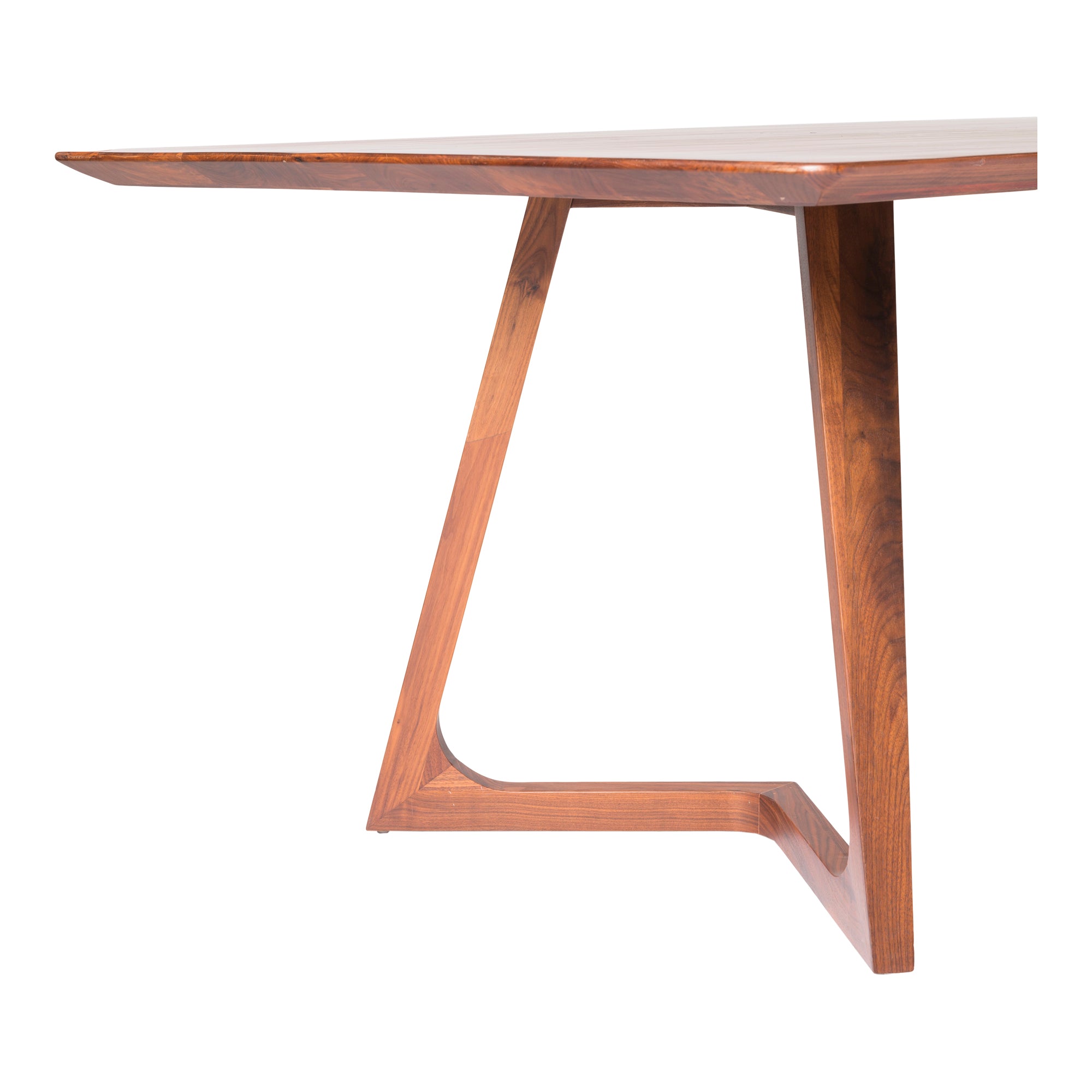 Godenza Rectangular Dining Table Walnut - Moes Home