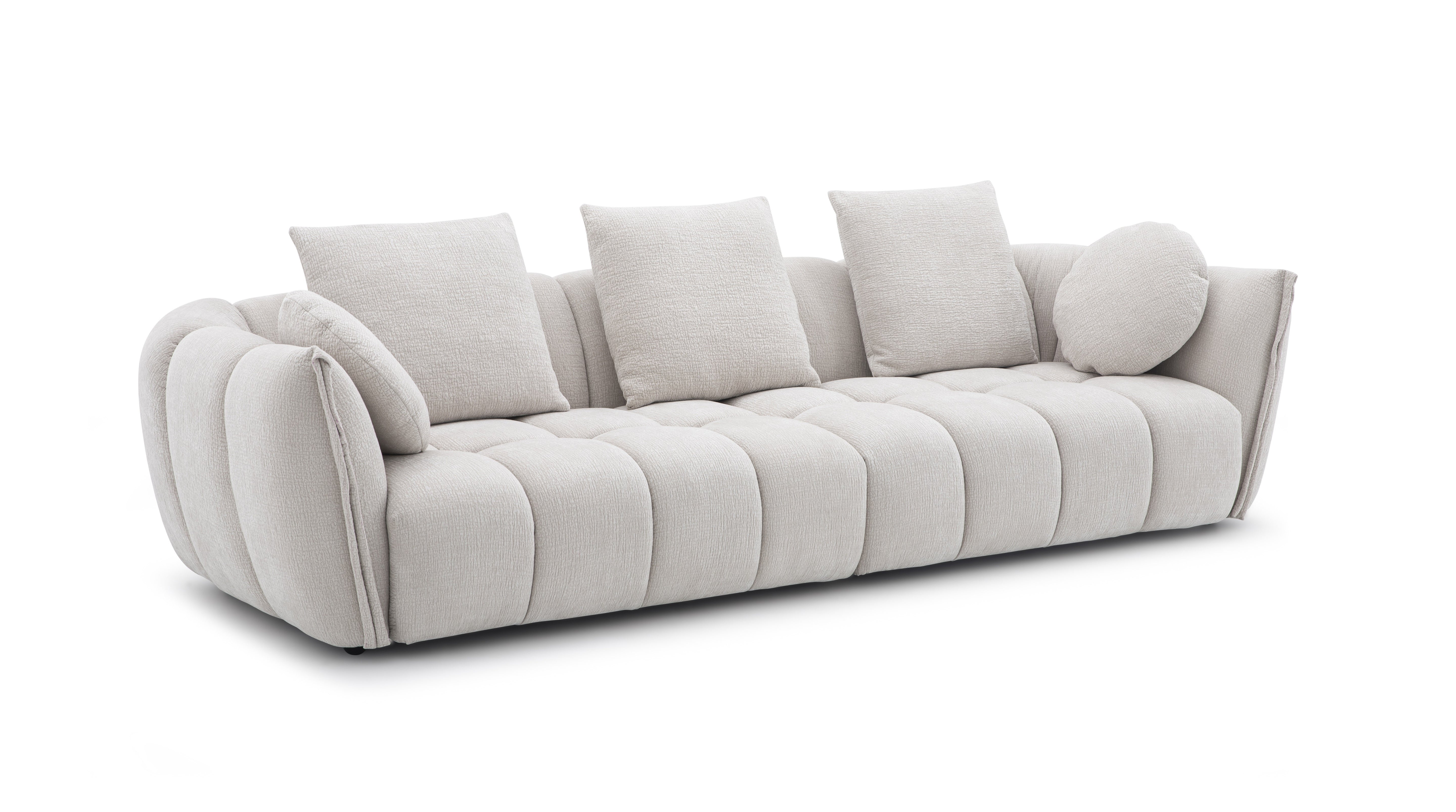 Lennox Modern Fabric Sofa