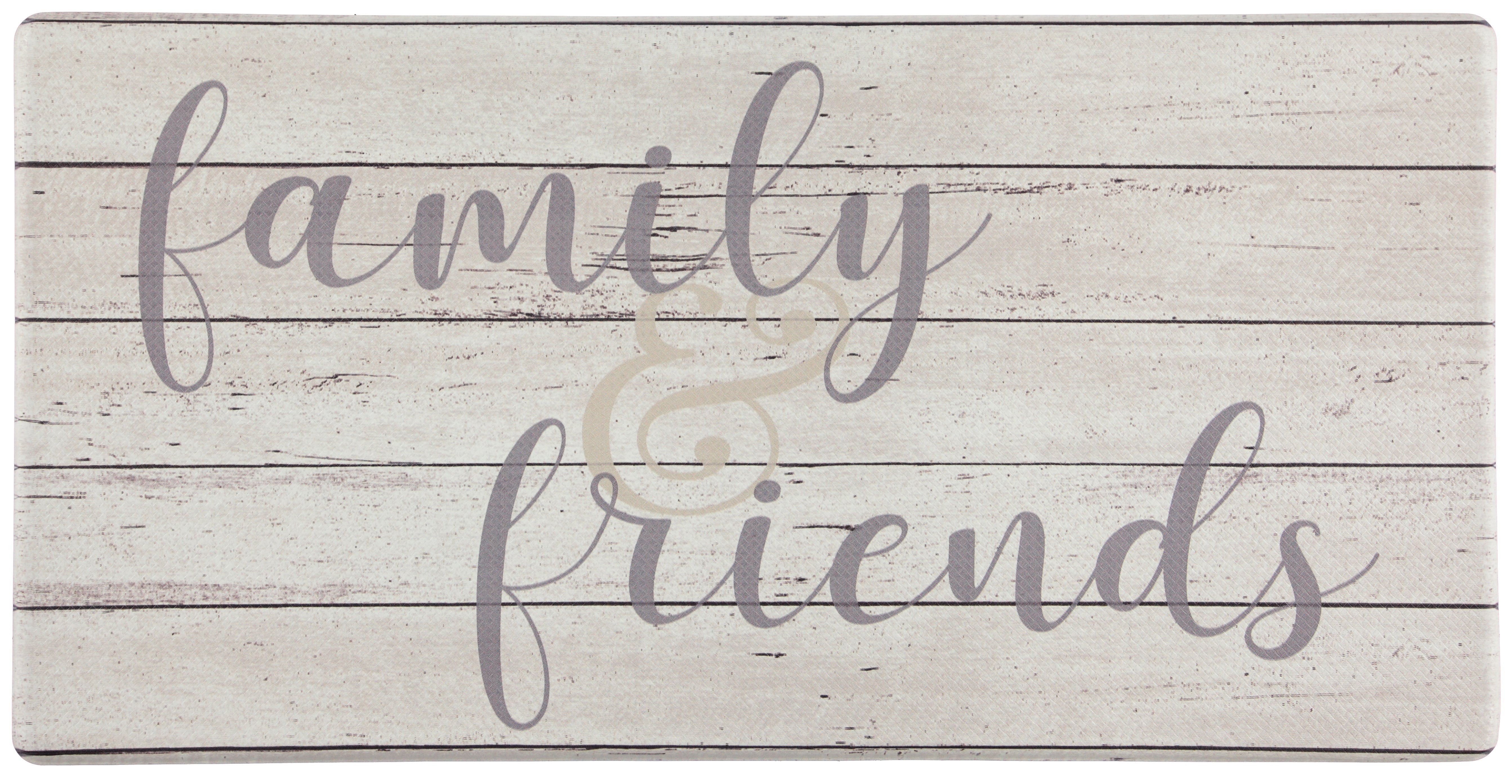 Oversized 20"x39" Anti-Fatigue Embossed Floor Mat (Family & Friends)