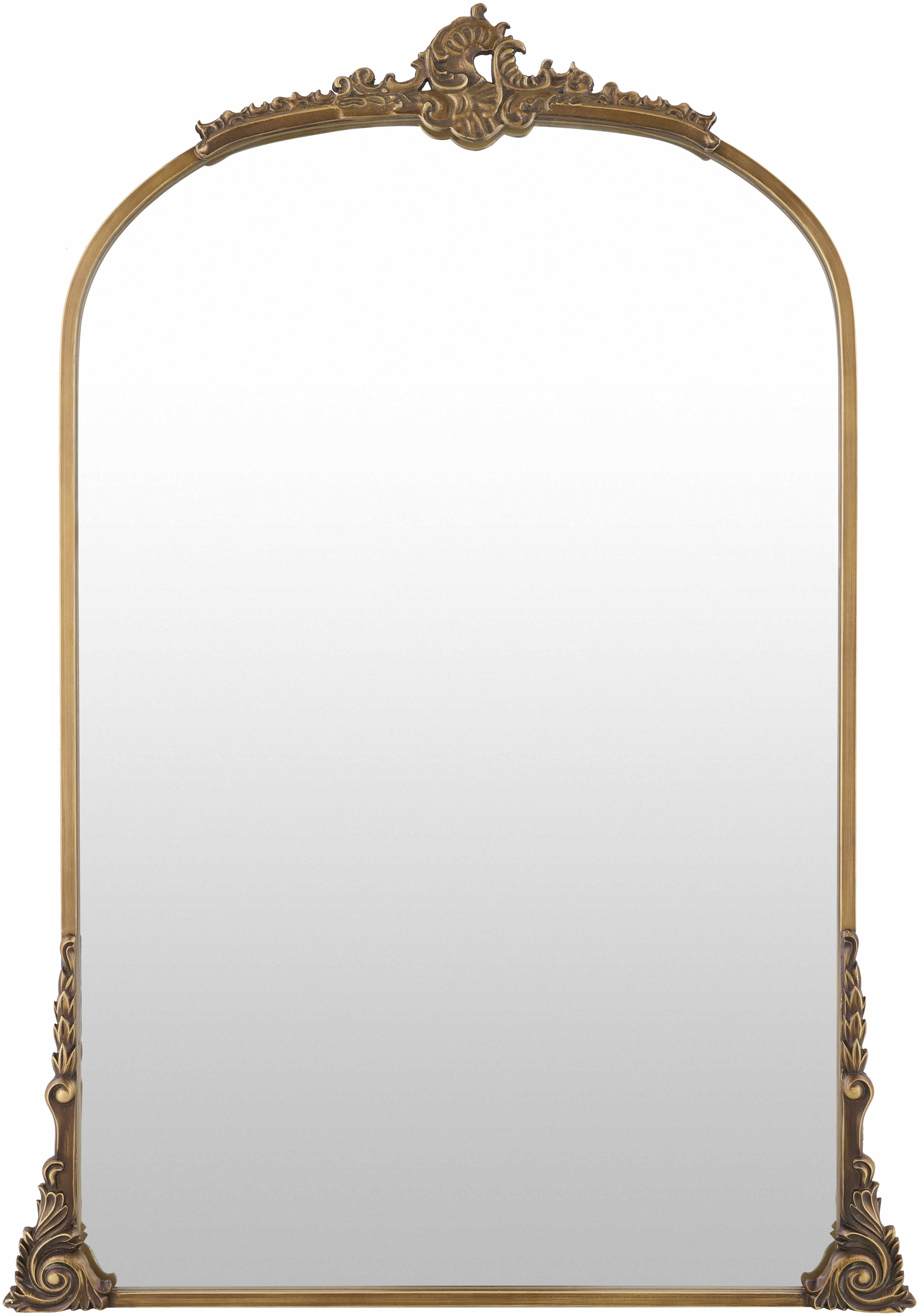 Cordovado Accent Mirror 49"H x 35"W x 2"D Arch/Crowned Top
