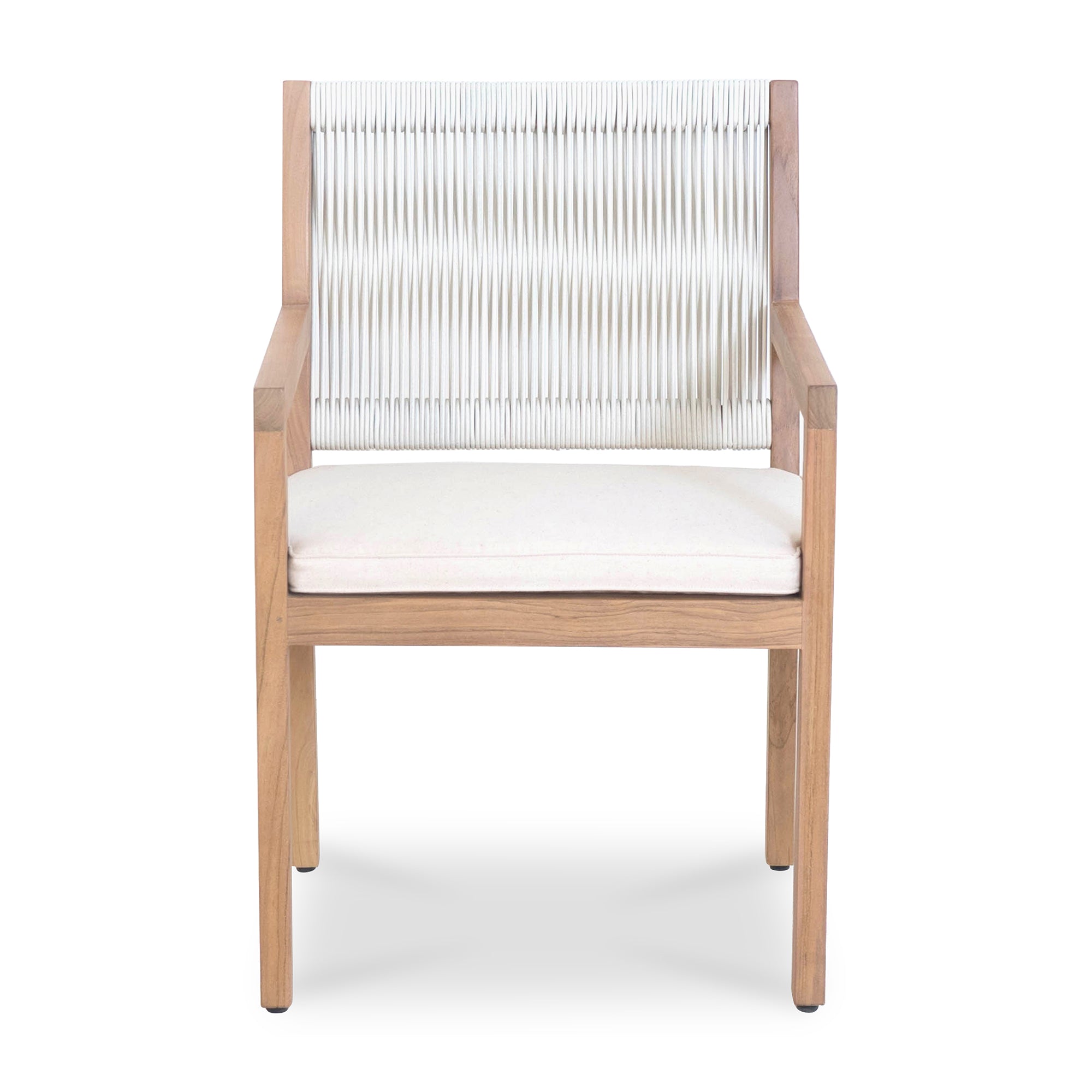 Luce Outdoor Dining Chair Natural - Moes Home