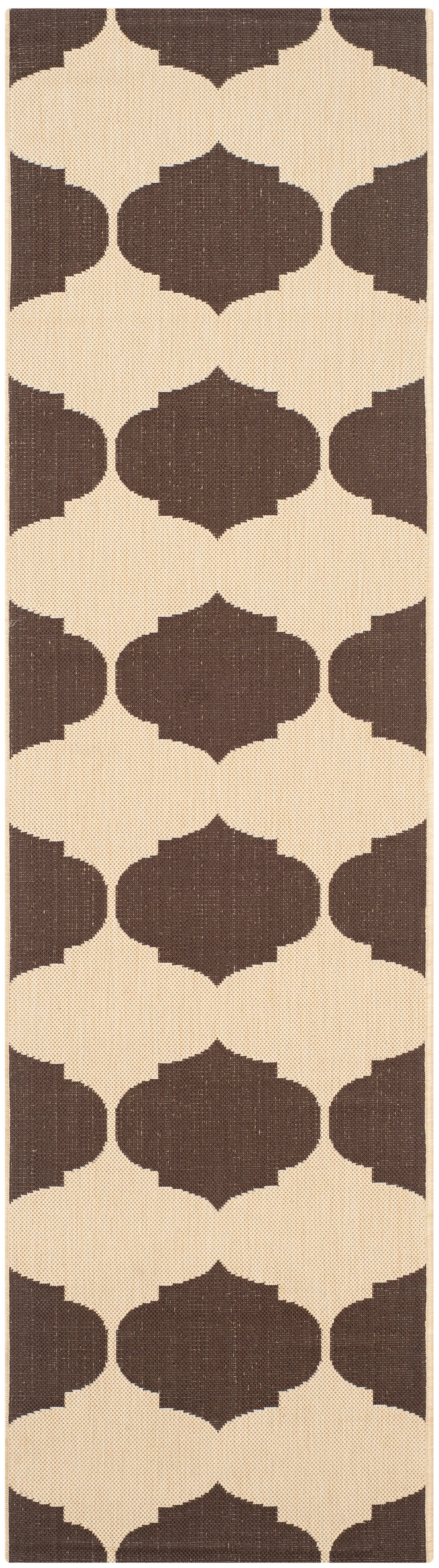 COURTYARD 6162-402 BEIGE CHOCOLATE