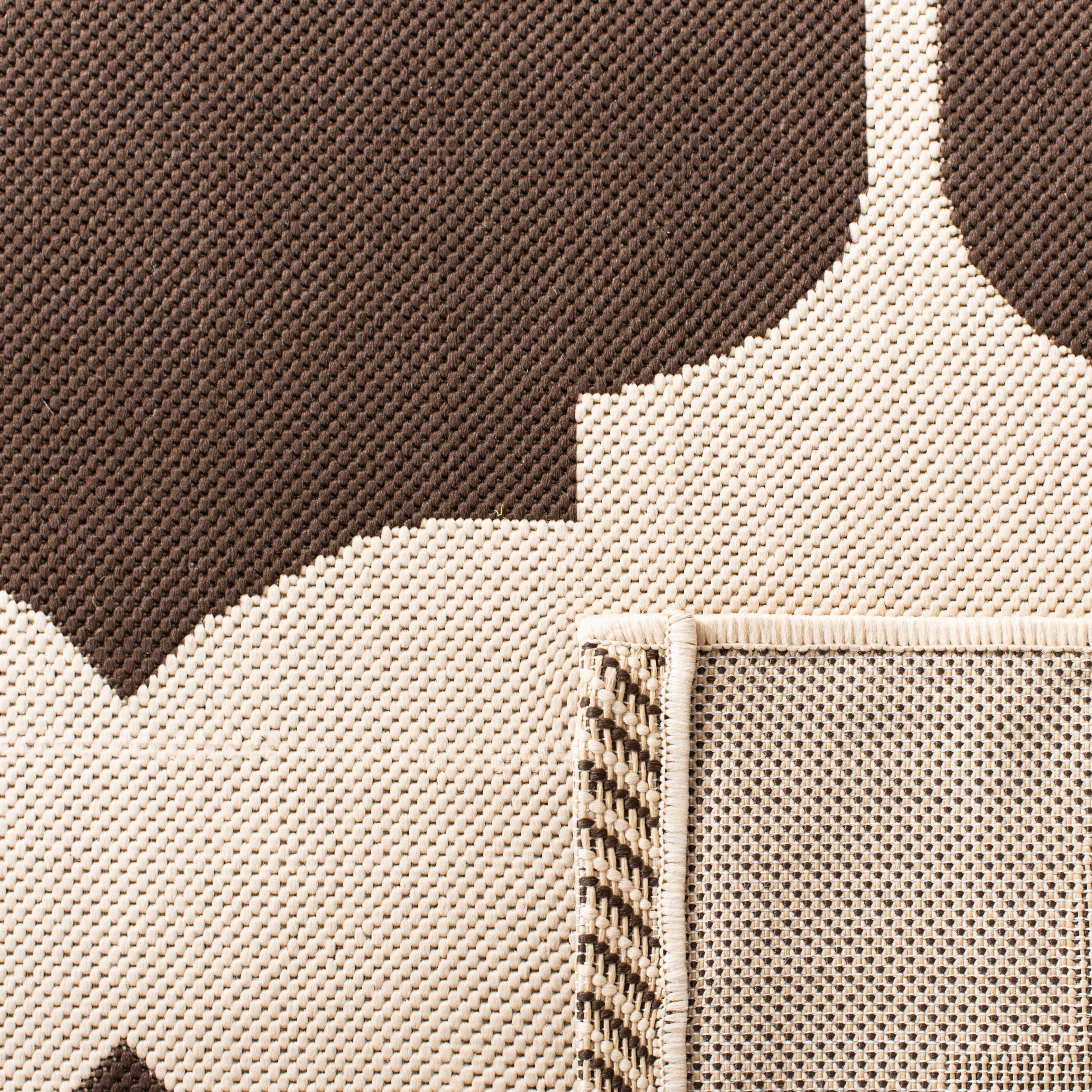 COURTYARD 6162-402 BEIGE CHOCOLATE