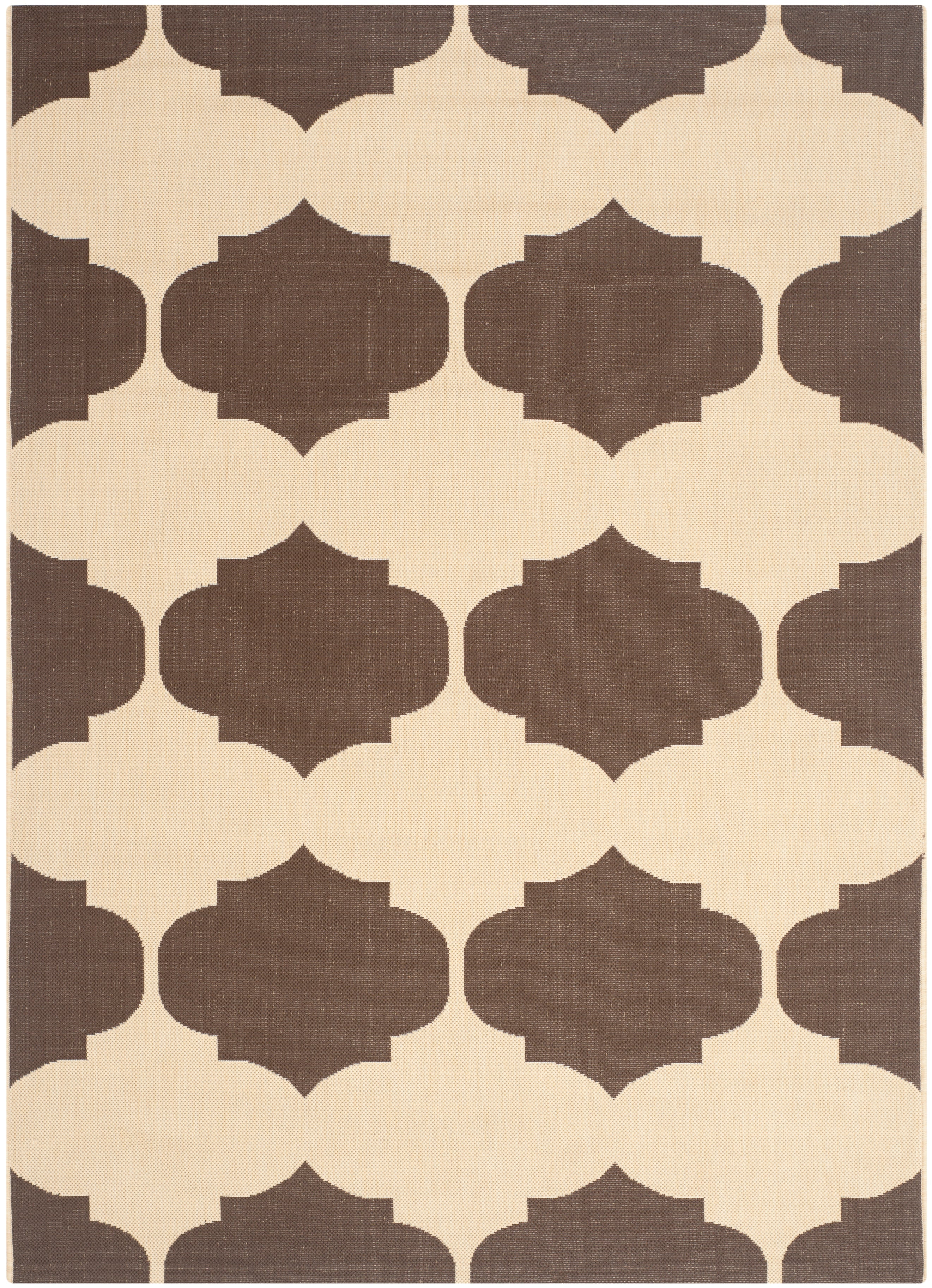 COURTYARD 6162-402 BEIGE CHOCOLATE