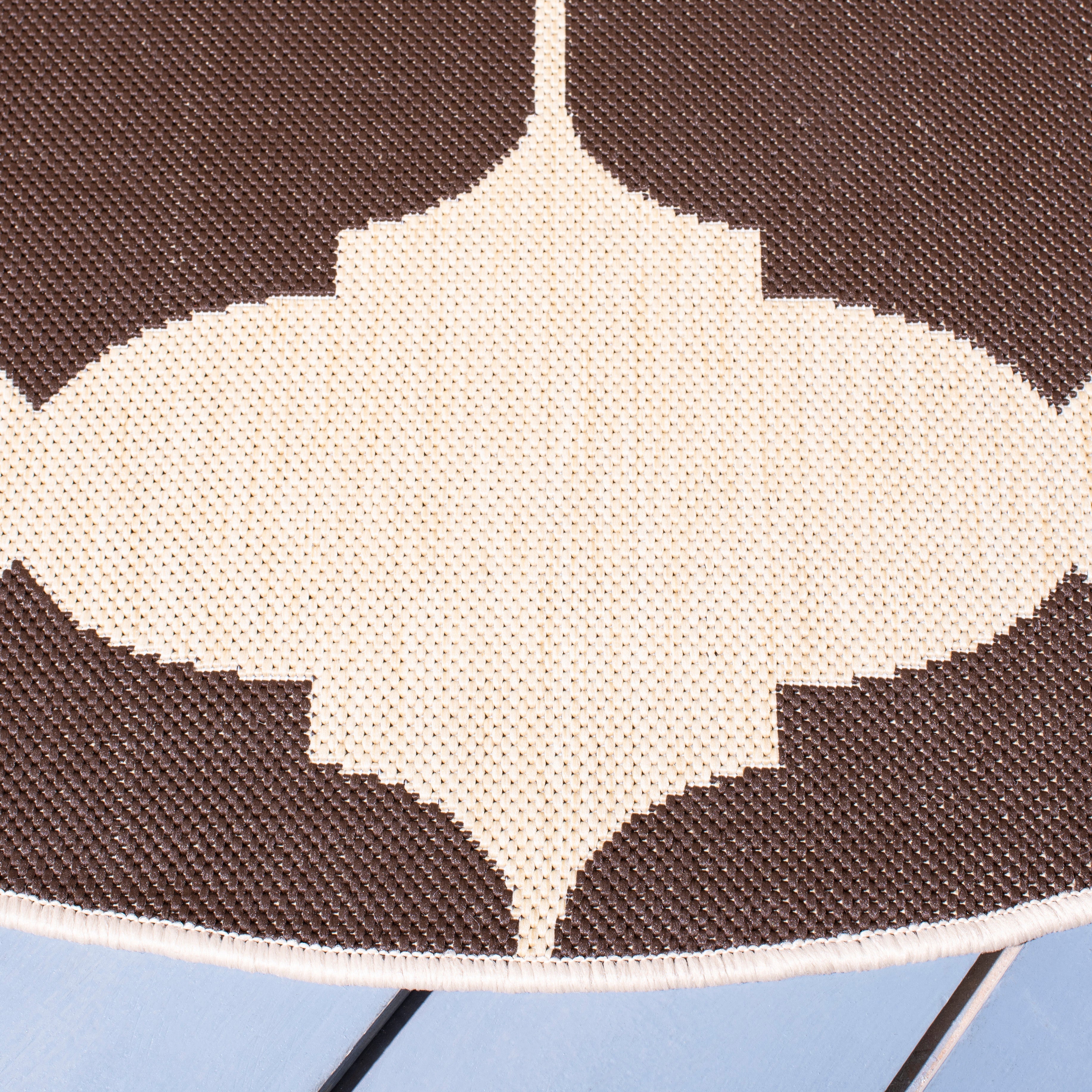 COURTYARD 6162-402 BEIGE CHOCOLATE