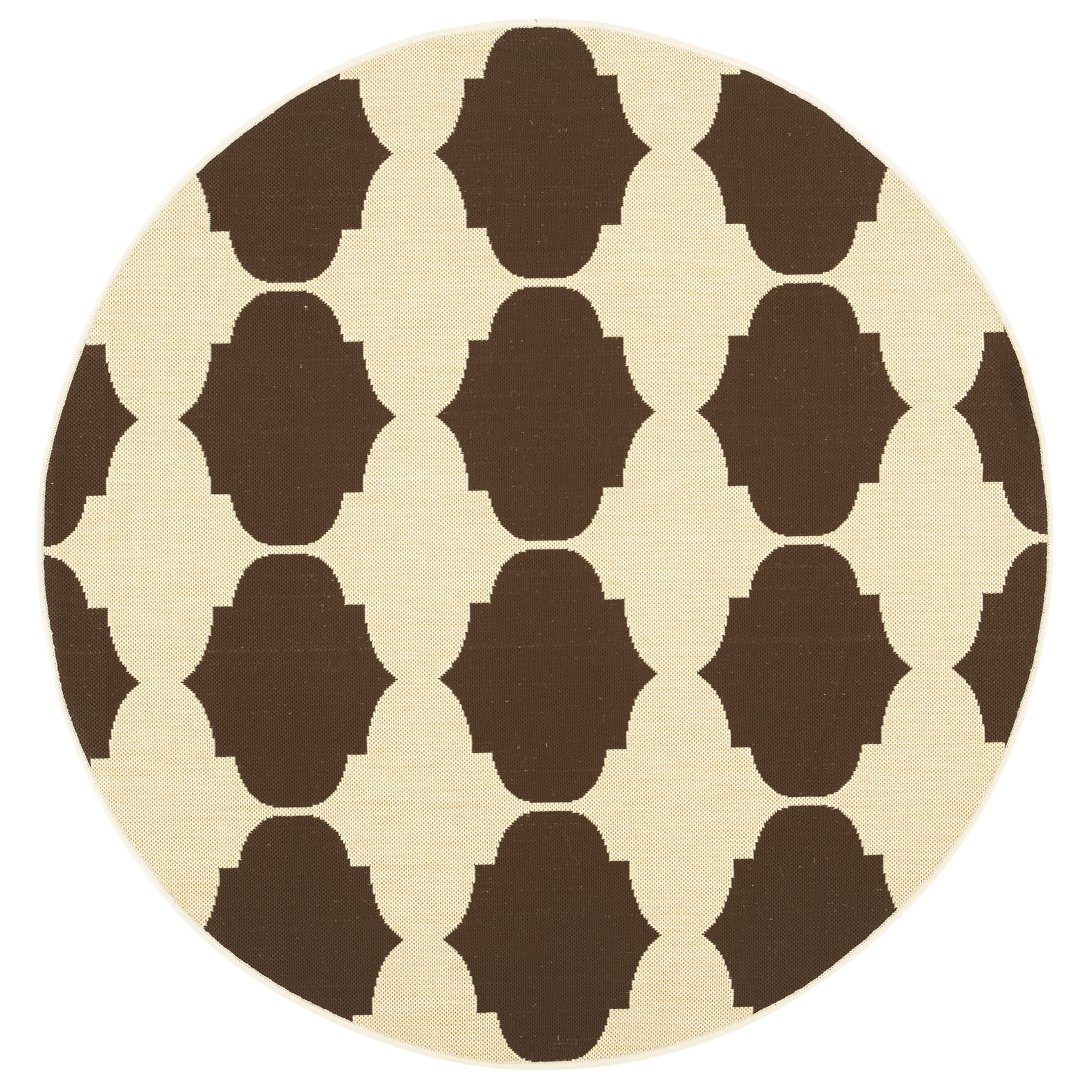 COURTYARD 6162-402 BEIGE CHOCOLATE