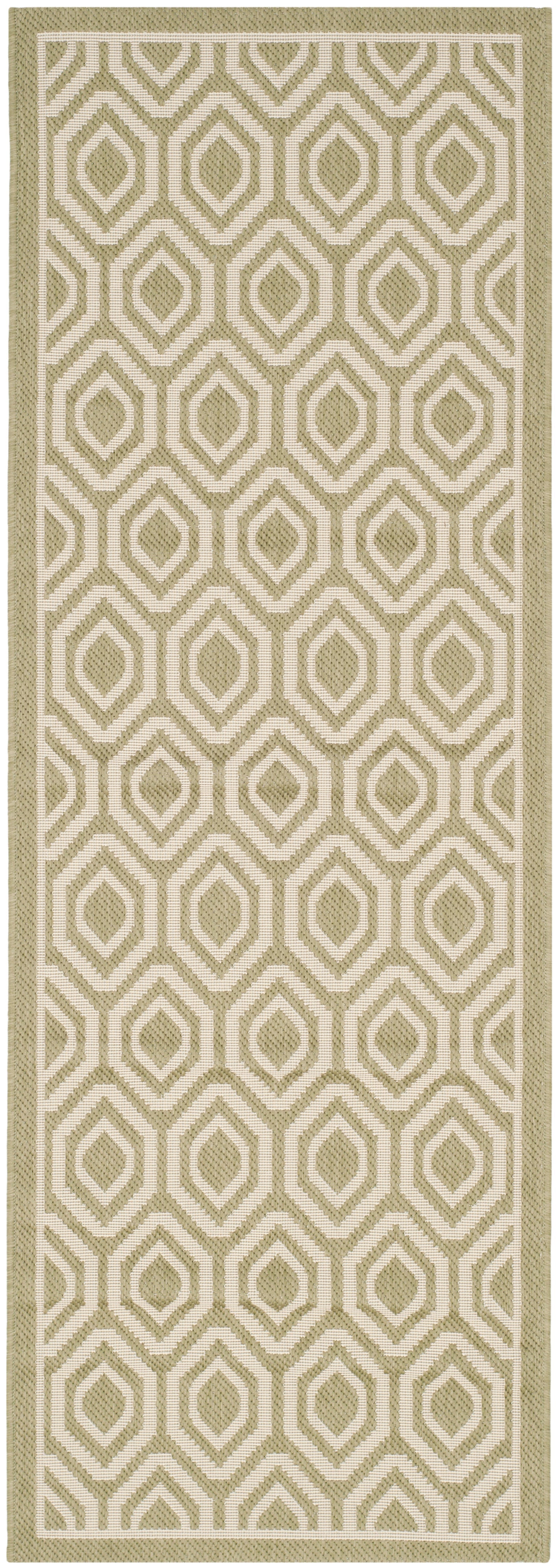 COURTYARD 6902-244 GREEN BEIGE