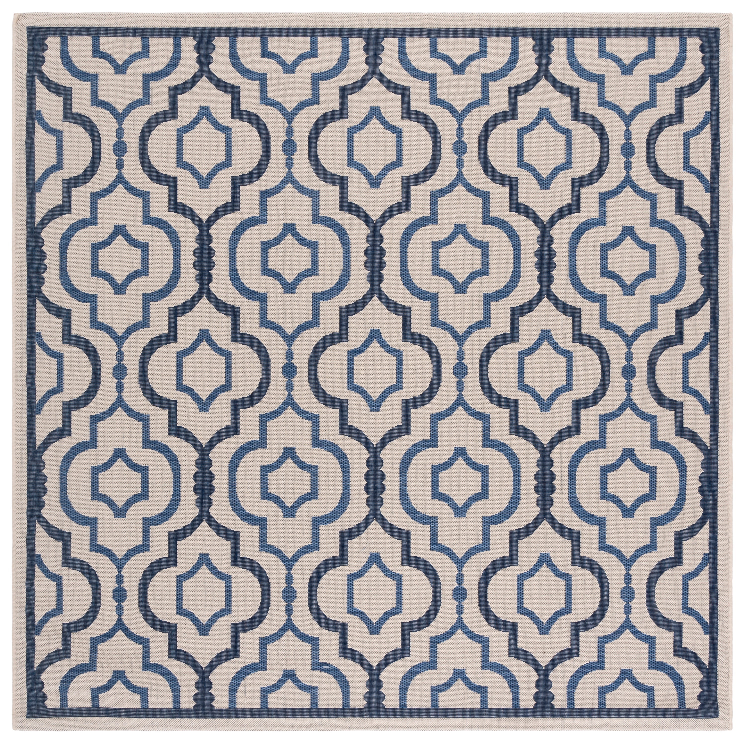 COURTYARD 7938-23621 ANTHRACITE BEIGE W/ AQUA WEFT
