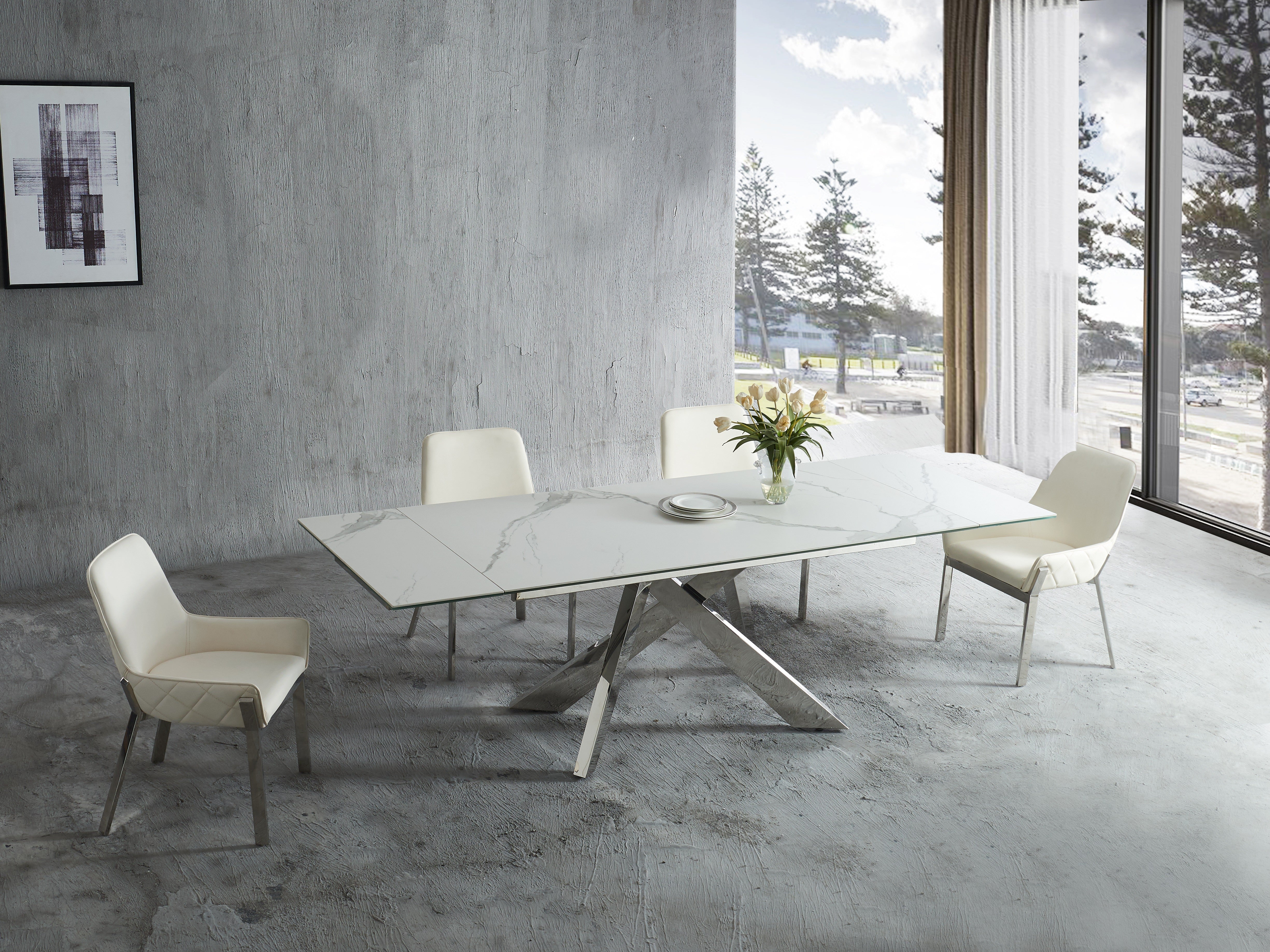Carrara Extension Dining Table J&M
