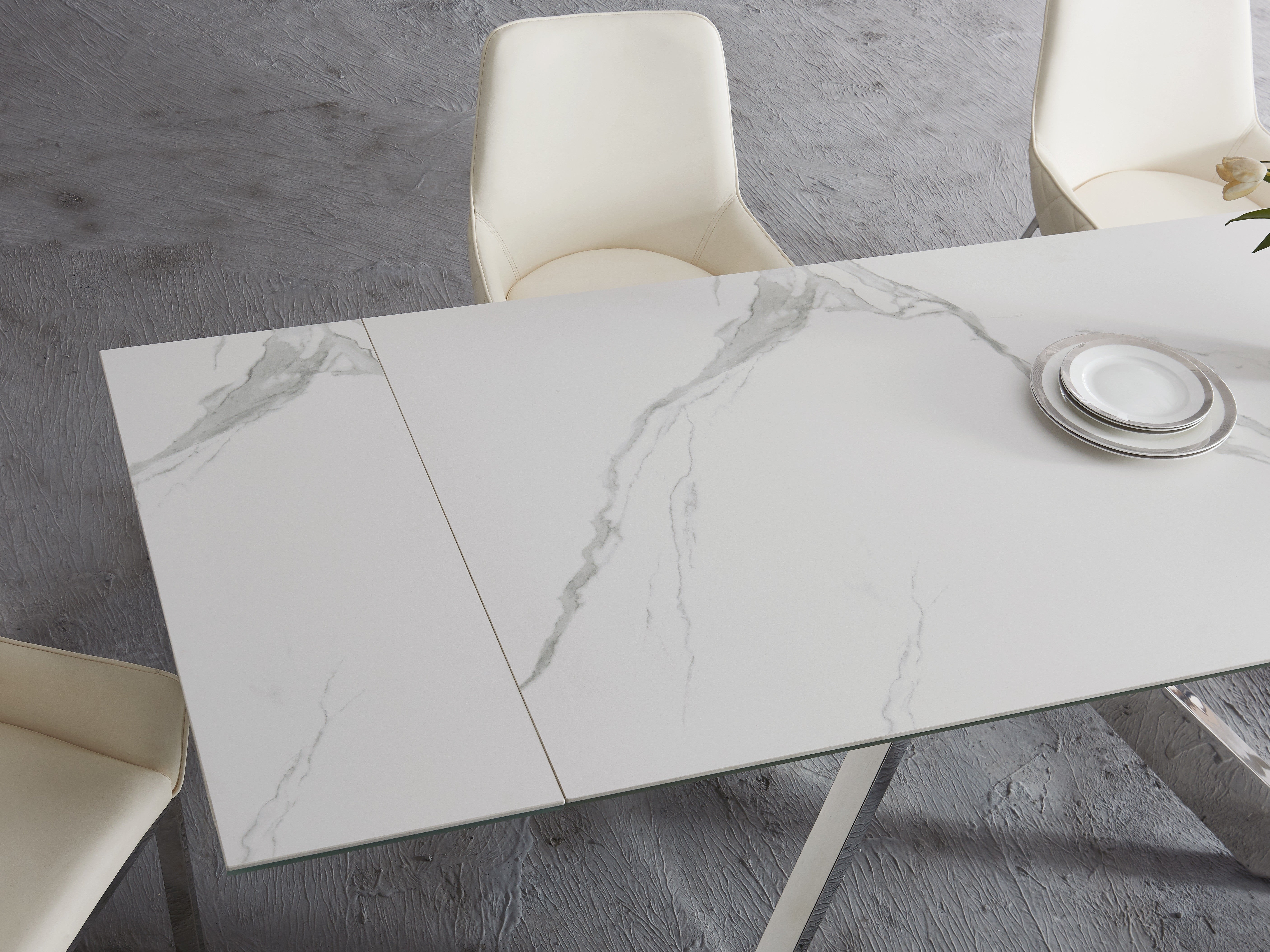Carrara Extension Dining Table J&M