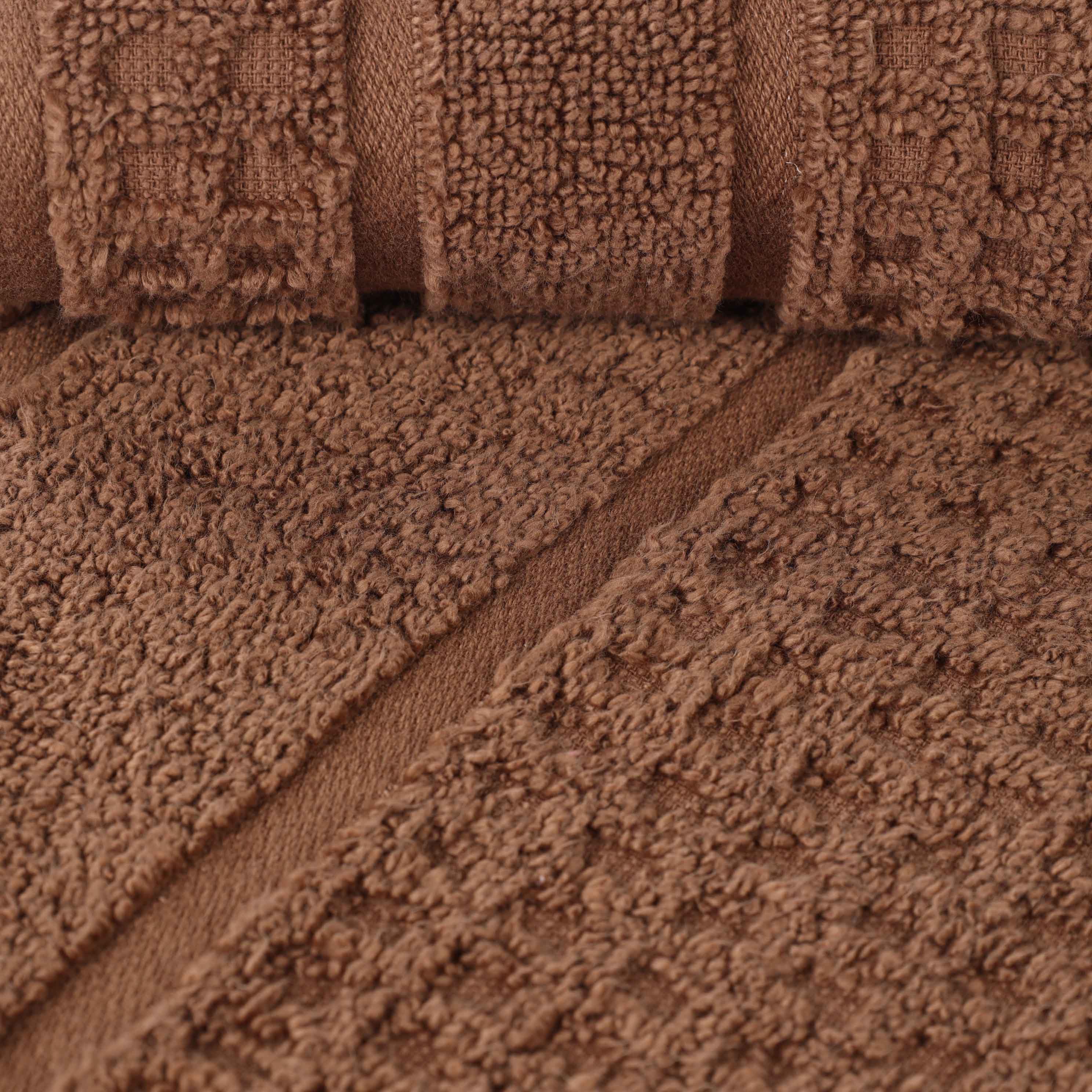 Napa Zero Twist Cotton Solid Waffle Honeycomb Bath Towel Set of 3 - Bath Towel by Superior Brand