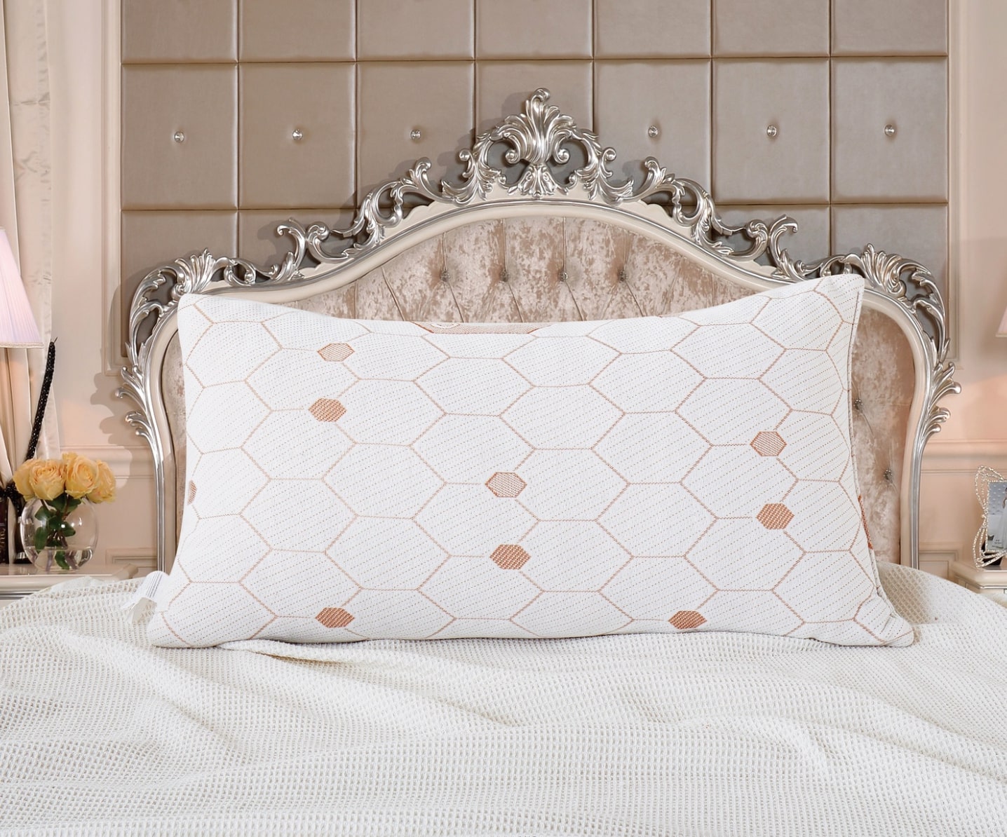 Copper Infused Memory Foam Pillow (Set of 2)