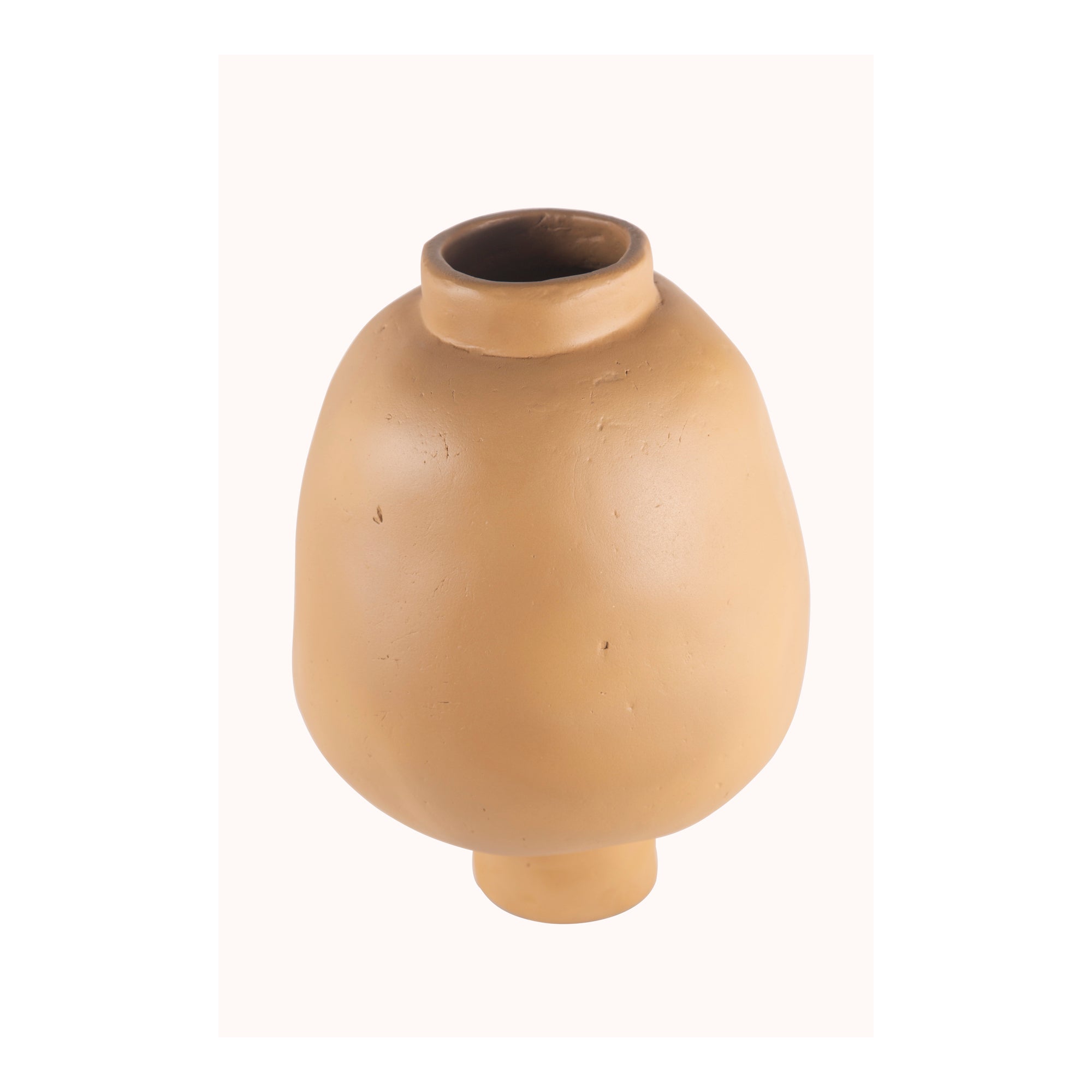 Oma Decorative Vessel Beige - Moes Home