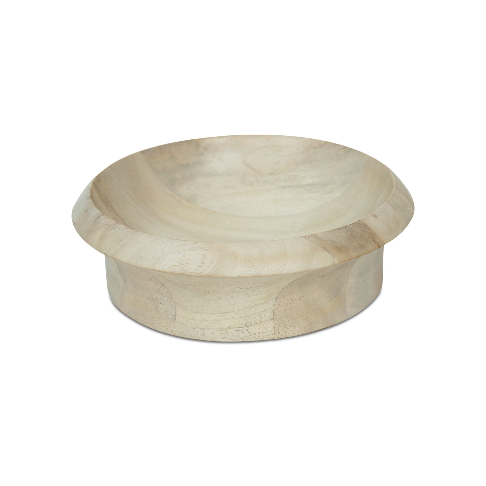 Olen Bowl White Wash - Moes Home