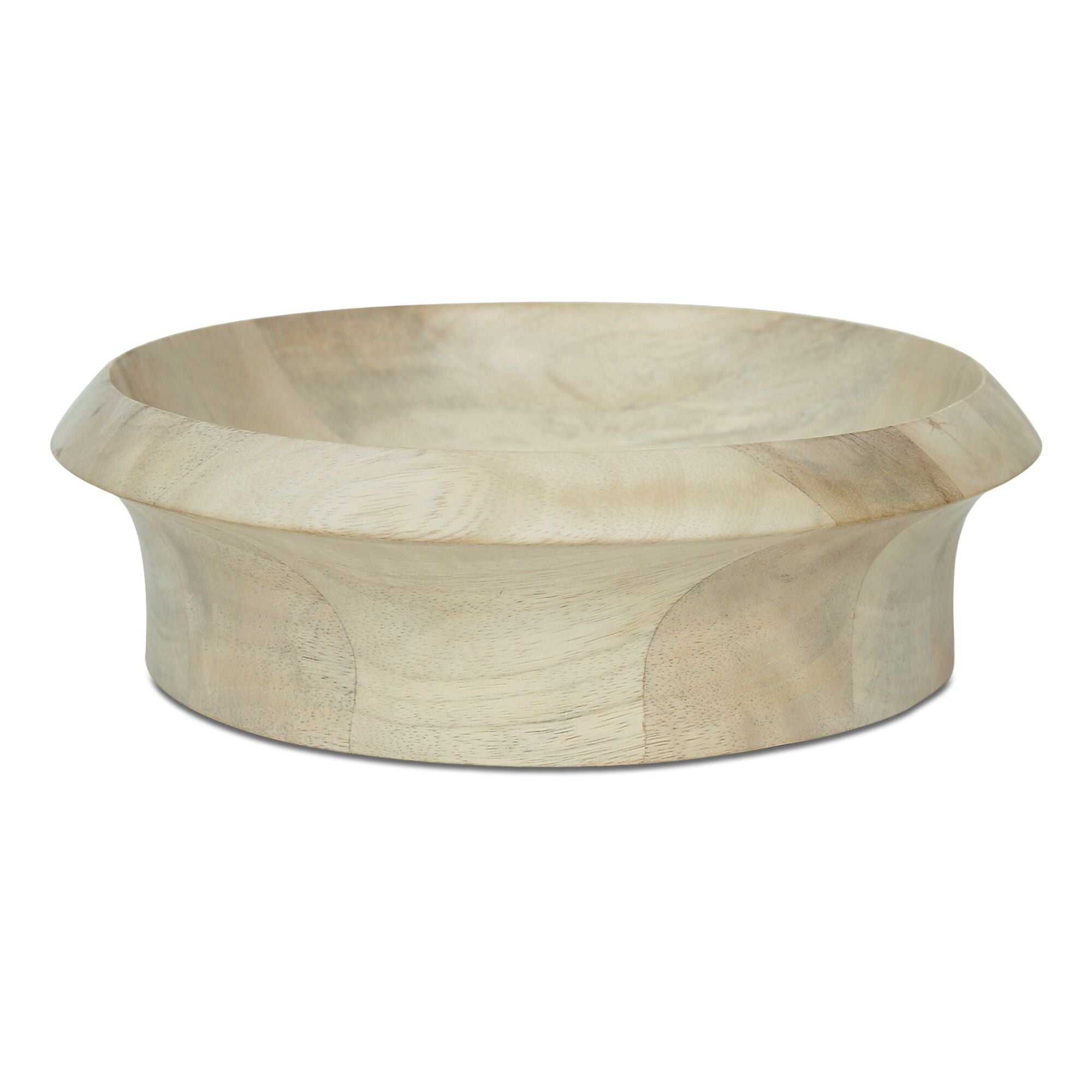 Olen Bowl White Wash - Moes Home