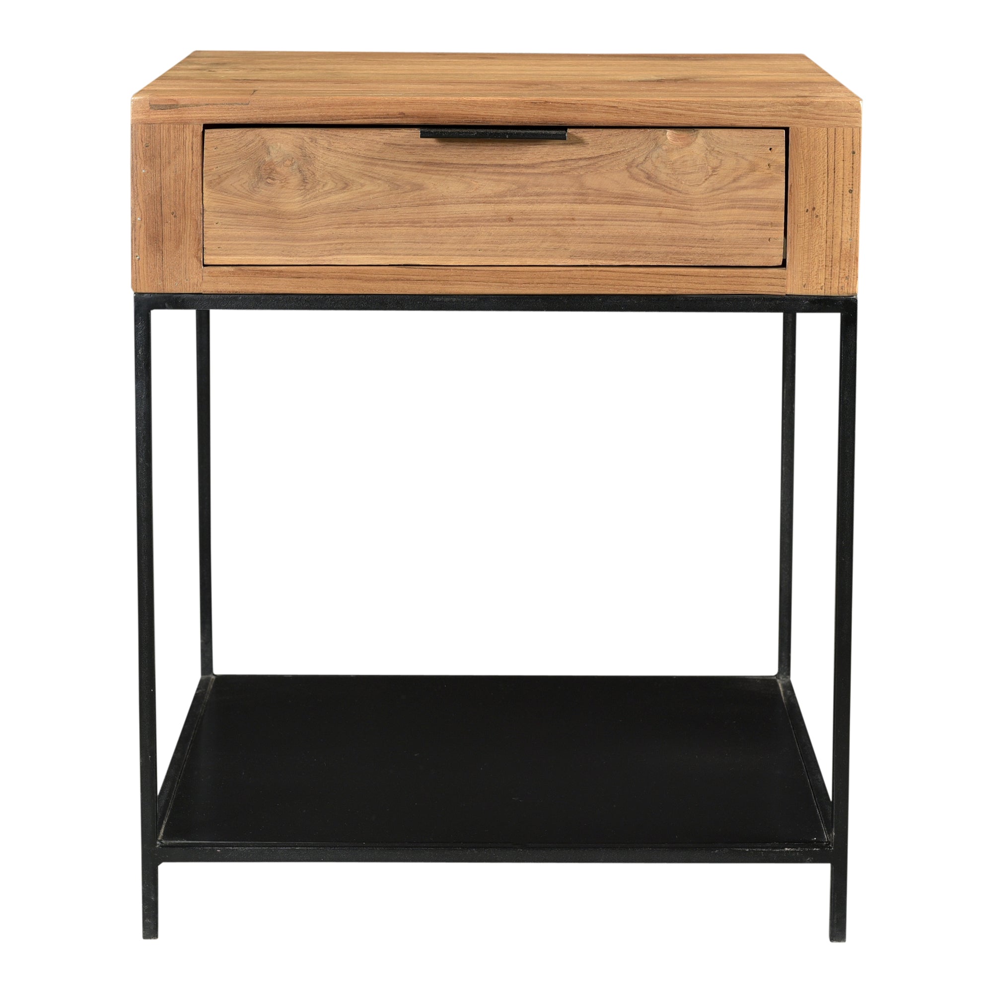 Joliet Side Table Natural - Moes Home