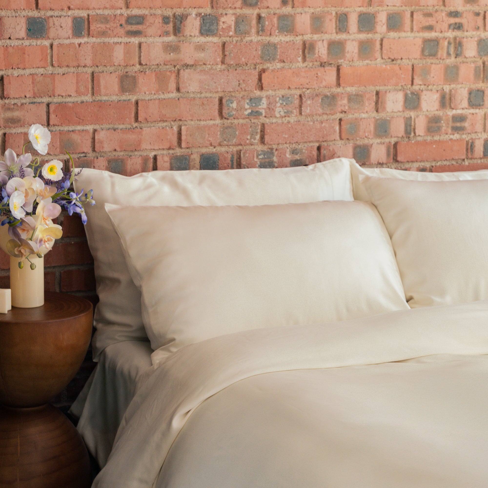 Organic Bamboo Sateen Bed Sheet Set