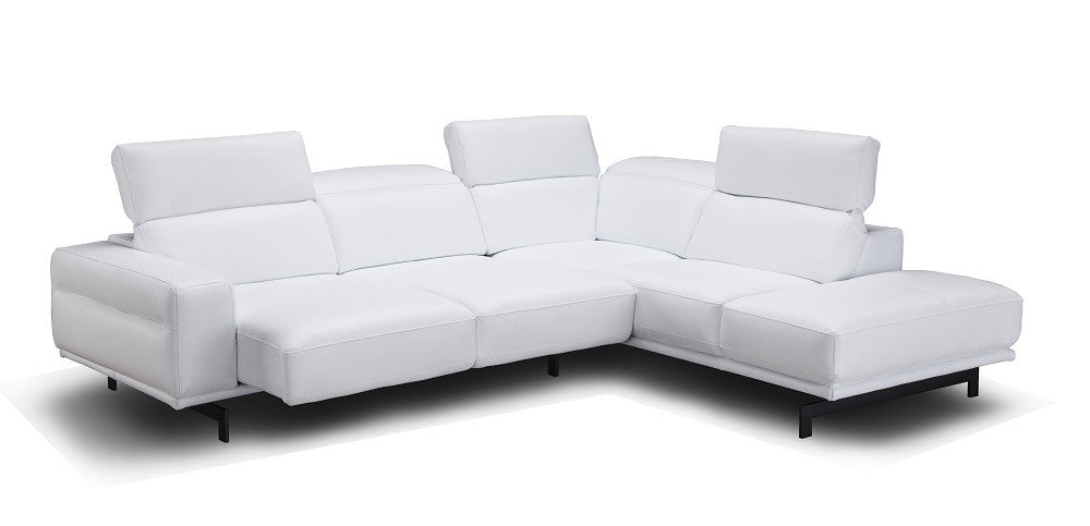 Davenport Leather Sectional J&M