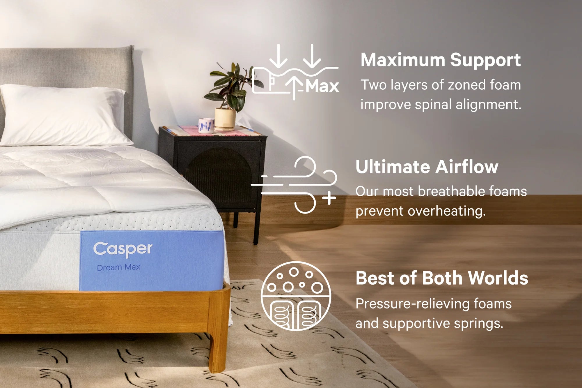 Casper Dream Max Hybrid Mattress
