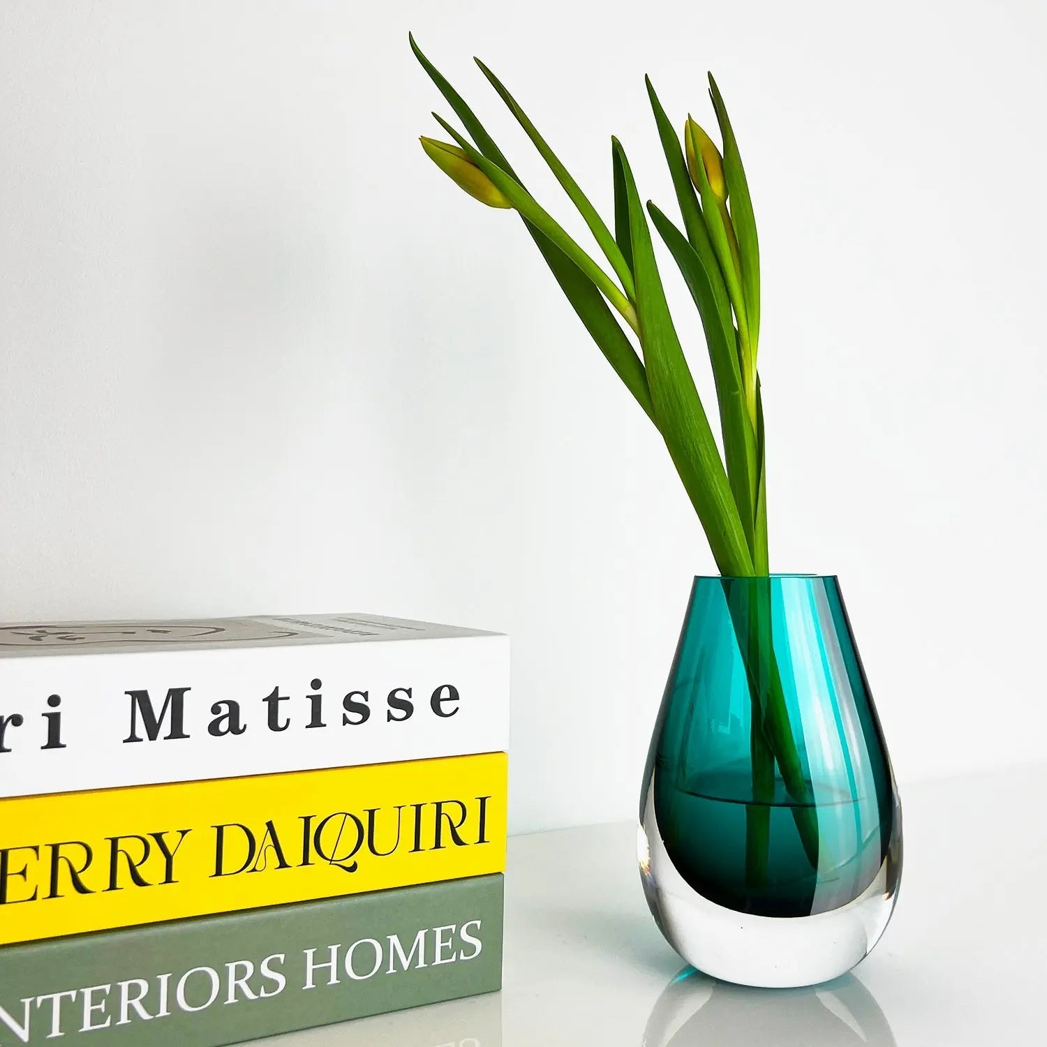 Drop Turquoise Vase