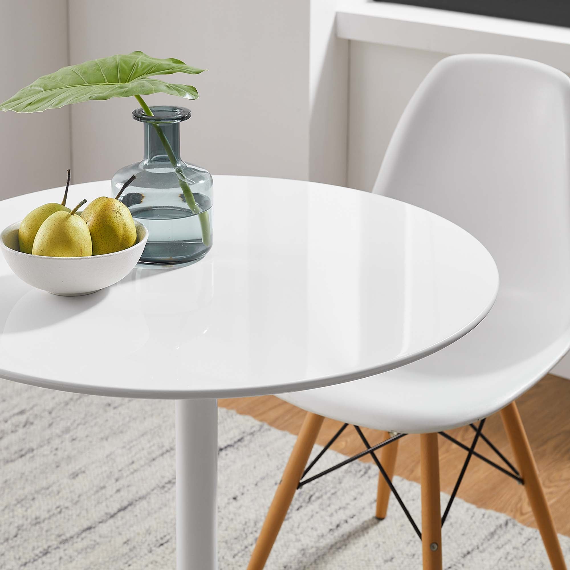 Lippa 28" Round Wood Dining Table by Modway - Best Buy Furniture