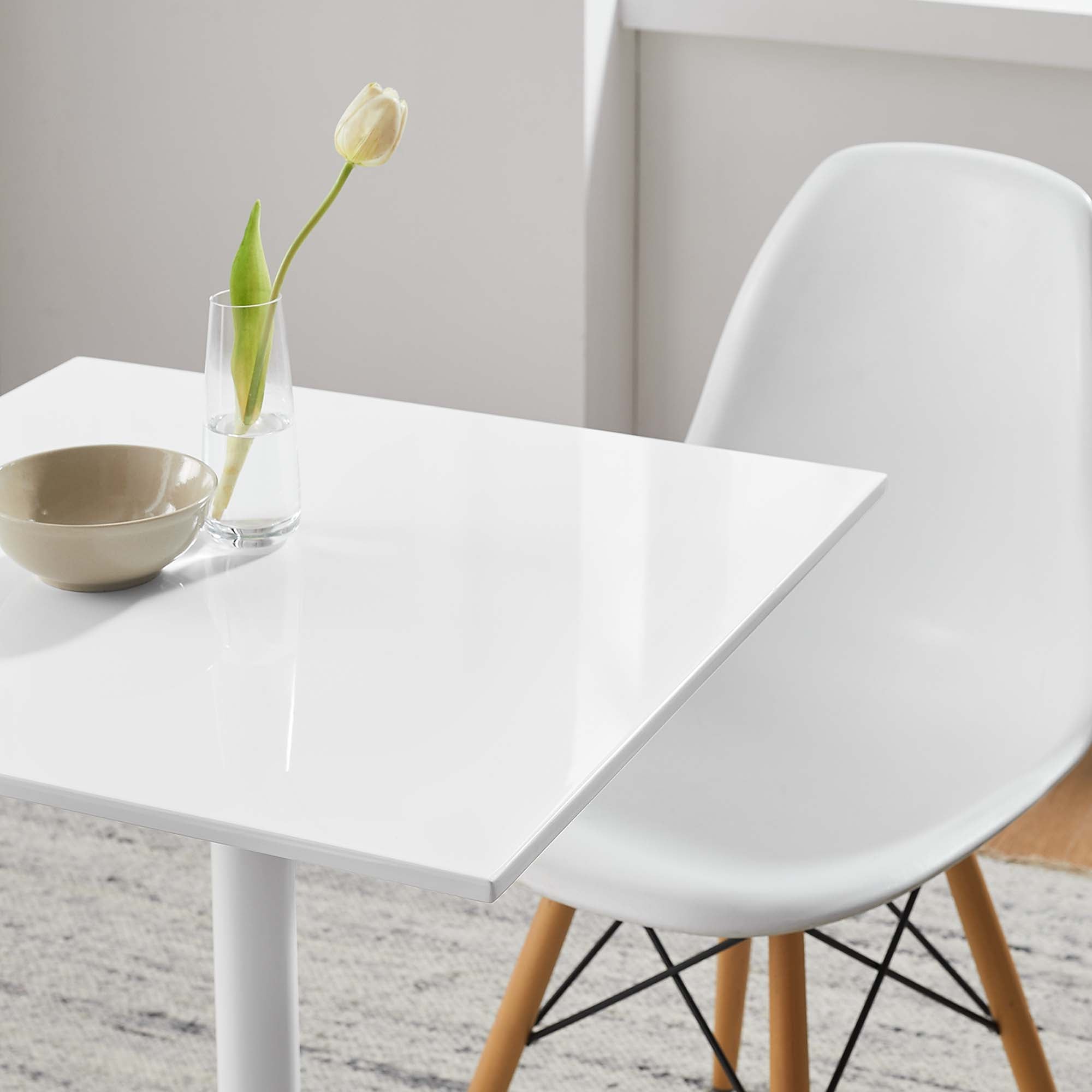 Lippa 24" Square Wood Dining Table by Modway - Best Buy Furniture